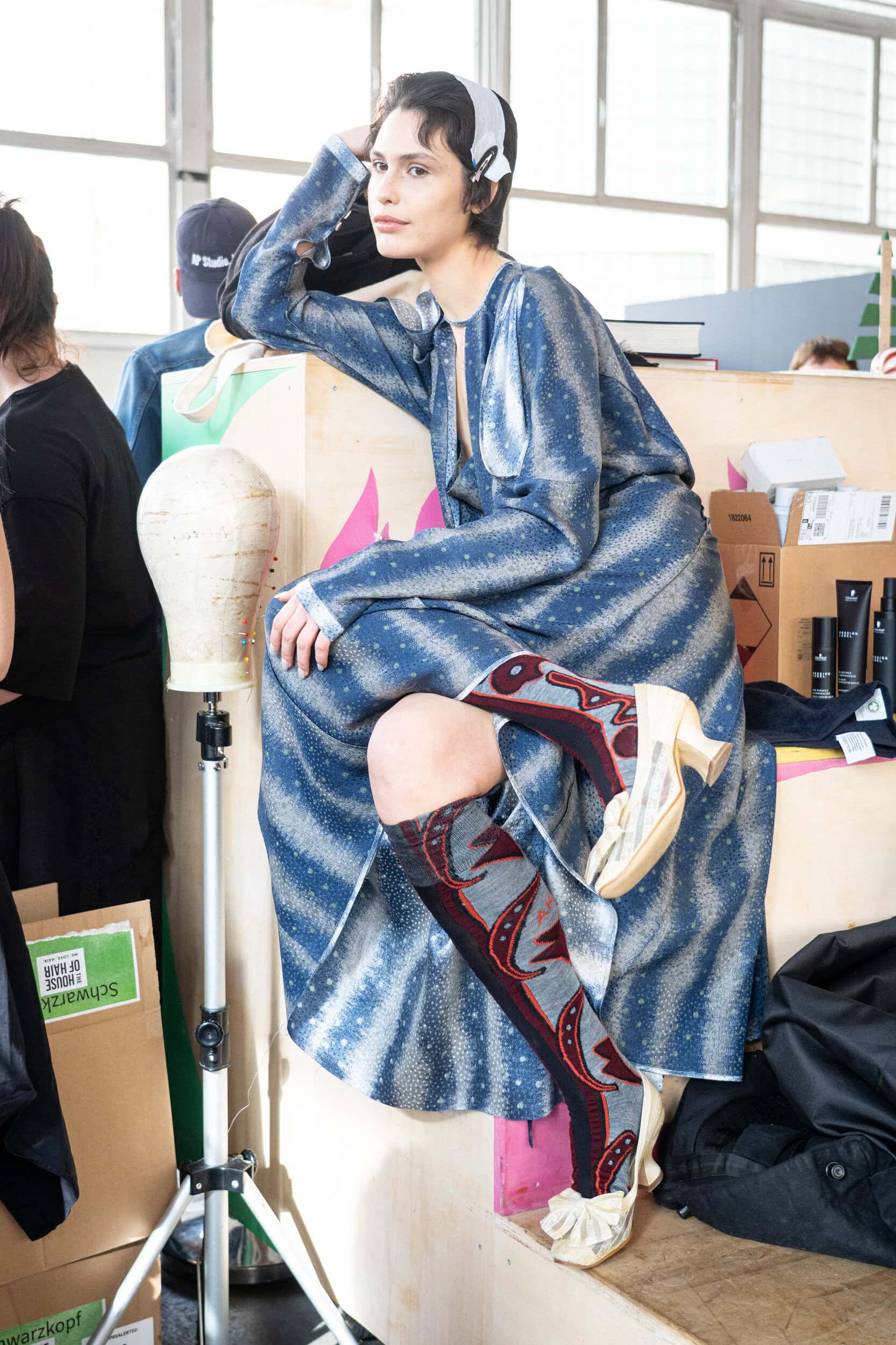 Andreas Kronthaler For Vivienne Westwood Fall 2026 Fashion Show Backstage