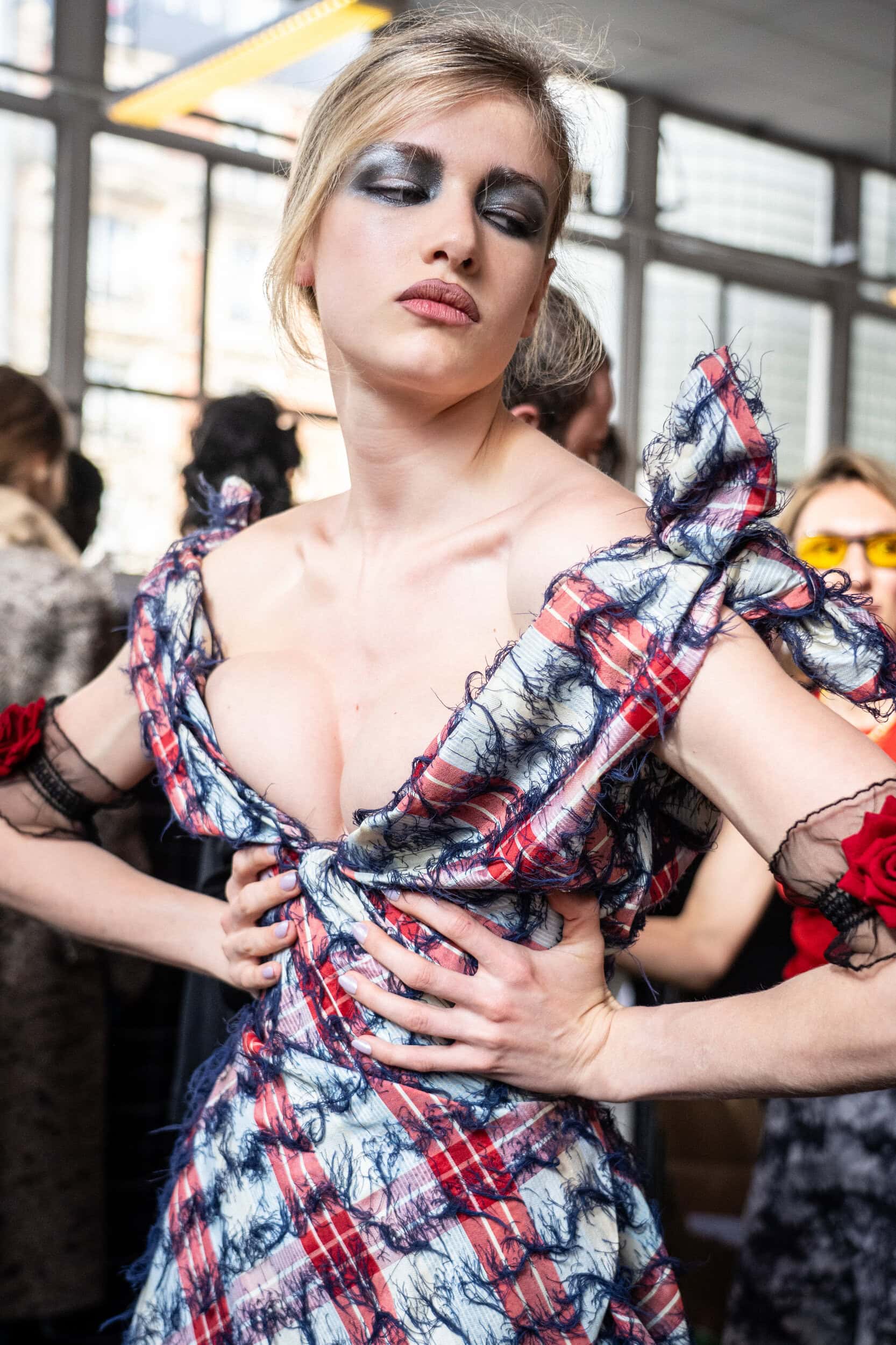Andreas Kronthaler For Vivienne Westwood Fall 2026 Fashion Show Backstage