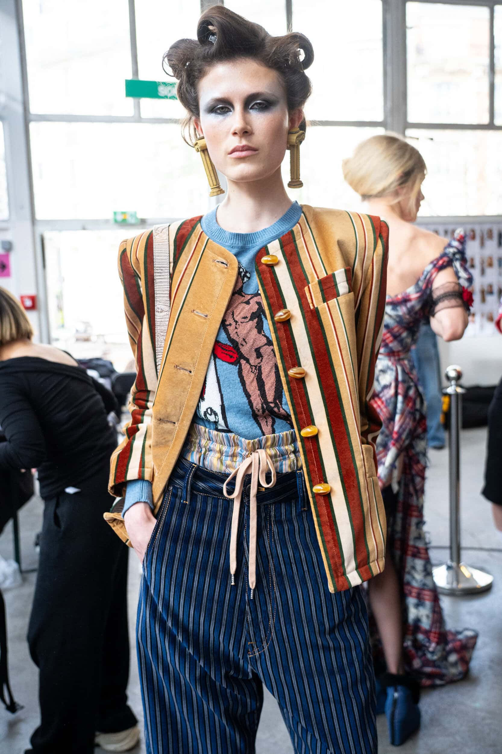 Andreas Kronthaler For Vivienne Westwood Fall 2026 Fashion Show Backstage