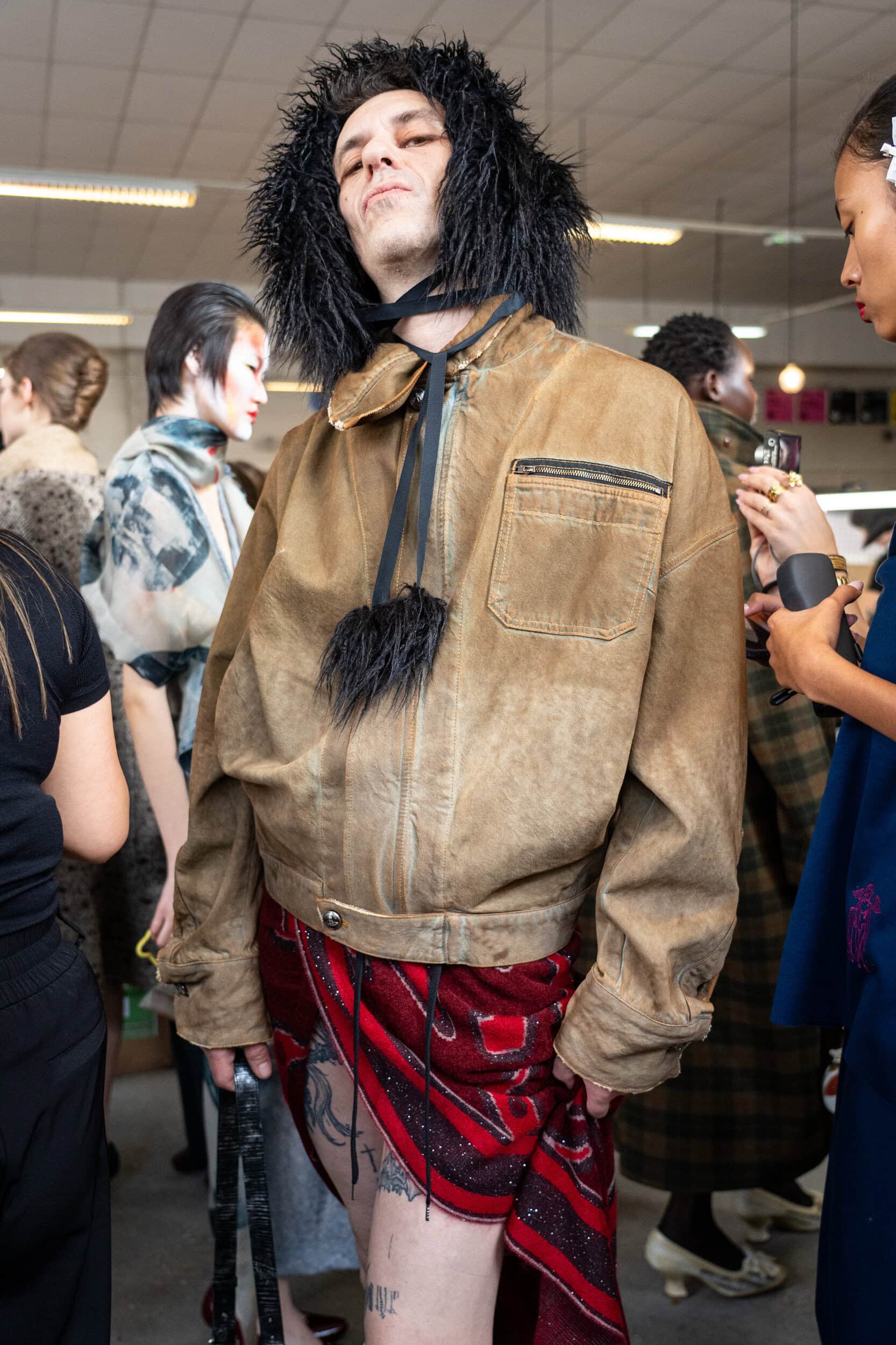 Andreas Kronthaler For Vivienne Westwood Fall 2026 Fashion Show Backstage