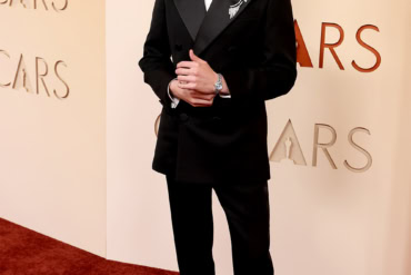 Mason Thames in Saint Laurent while attending the 98th Academy Awards