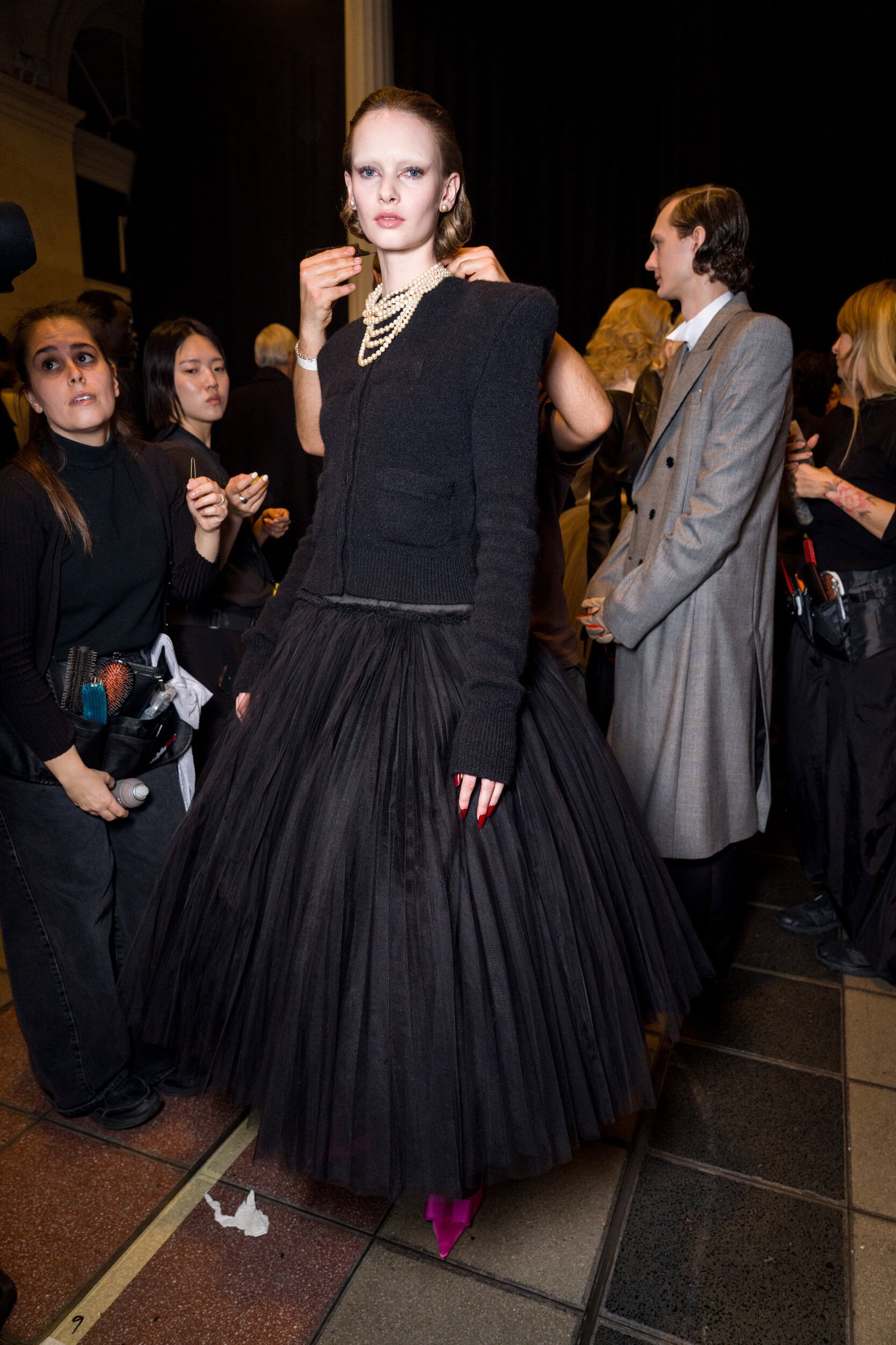 Matieres Fecales Fall 2026 Fashion Show Backstage