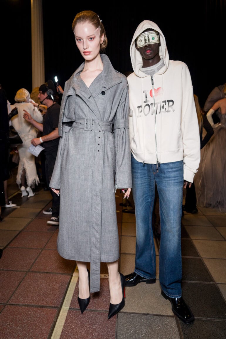 Matieres Fecales Fall 2026 Fashion Show Backstage