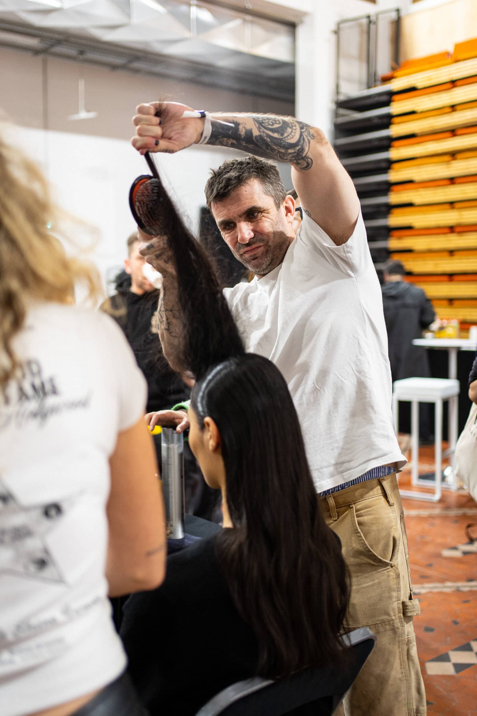 Mugler Fall 2026 Fashion Show Backstage