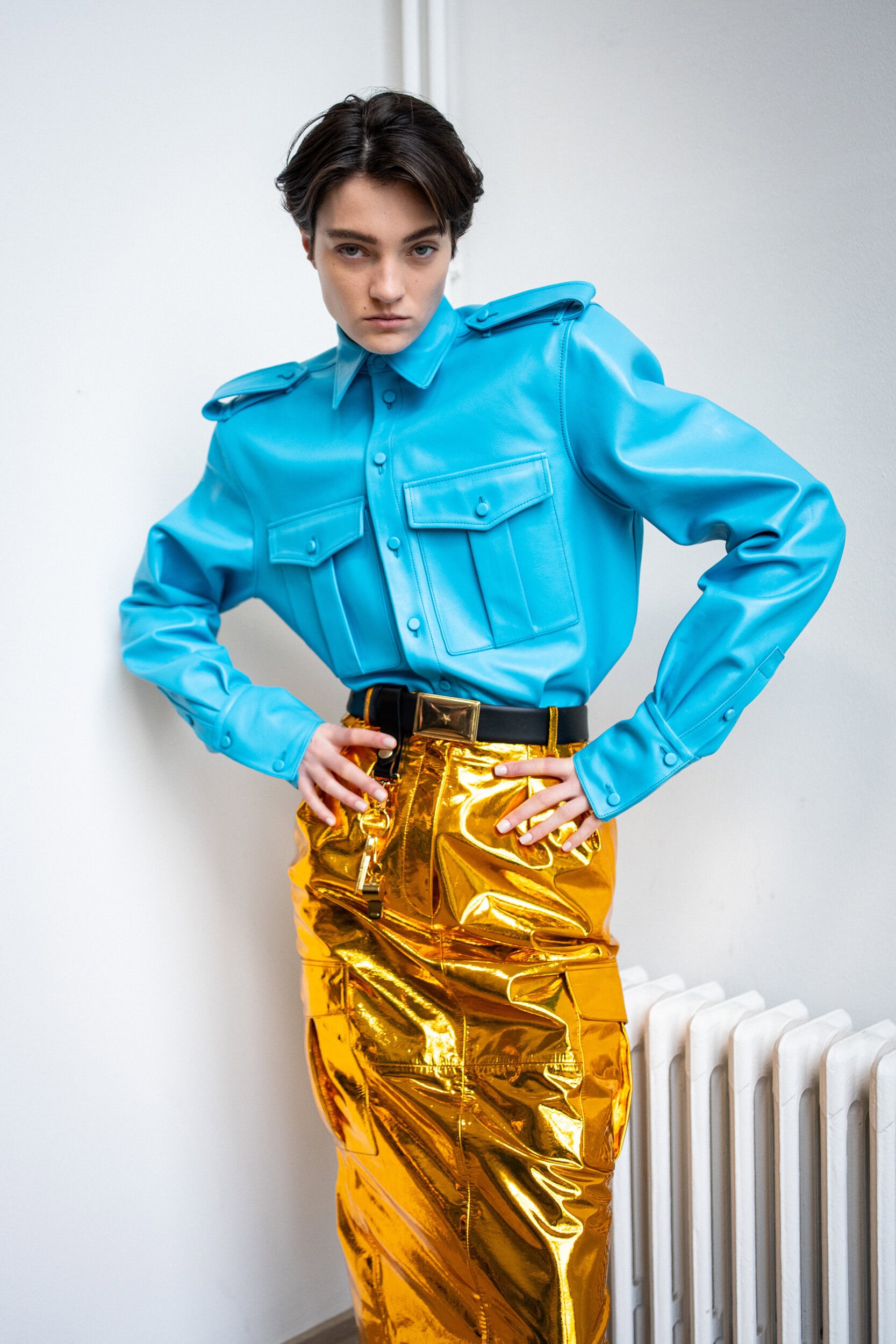 Mugler Fall 2026 Fashion Show Backstage