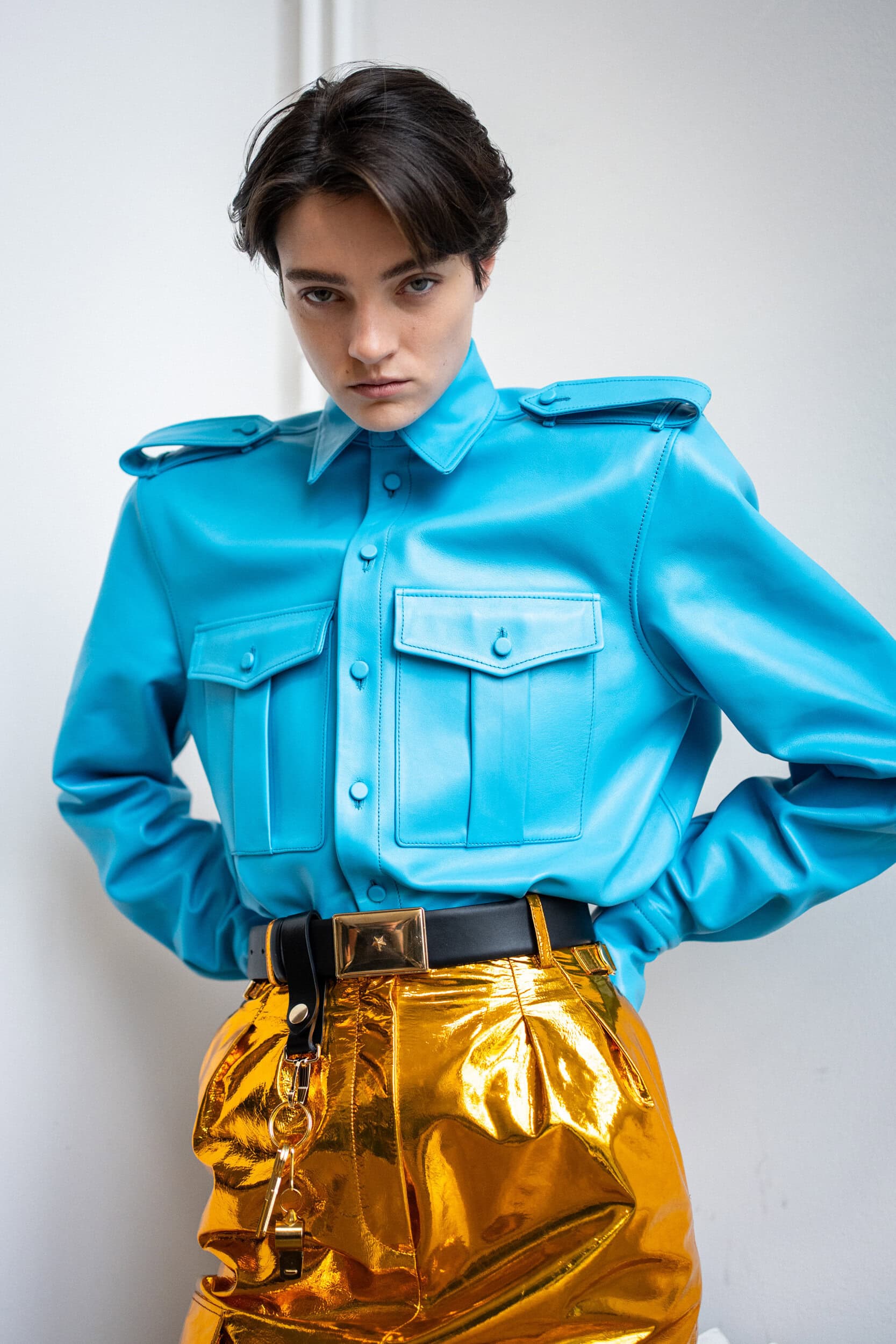 Mugler Fall 2026 Fashion Show Backstage