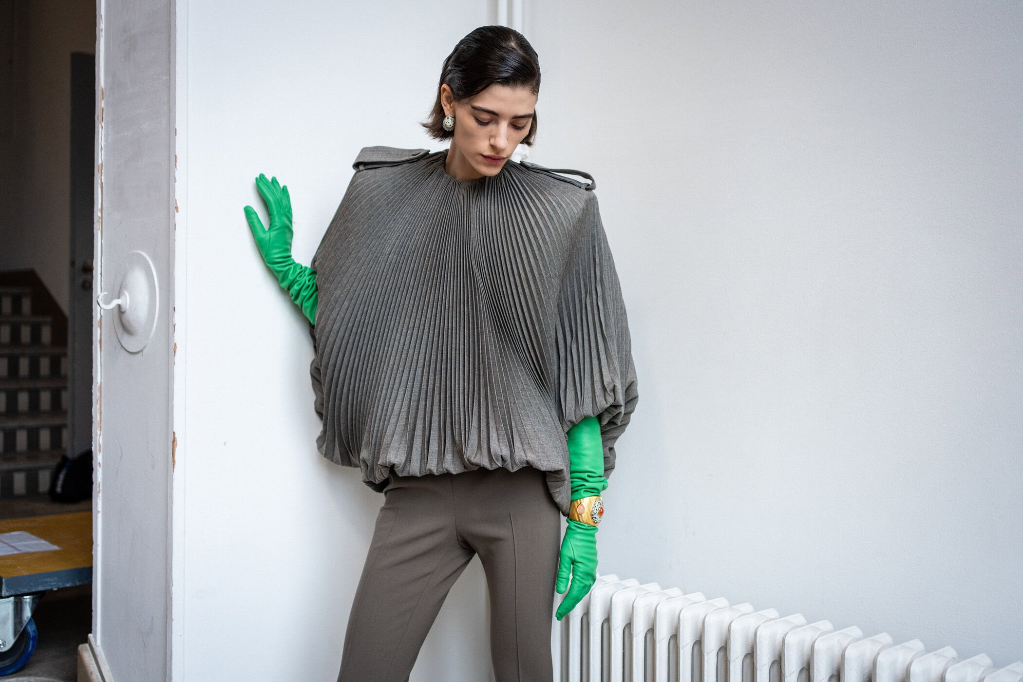 Mugler Fall 2026 Fashion Show Backstage