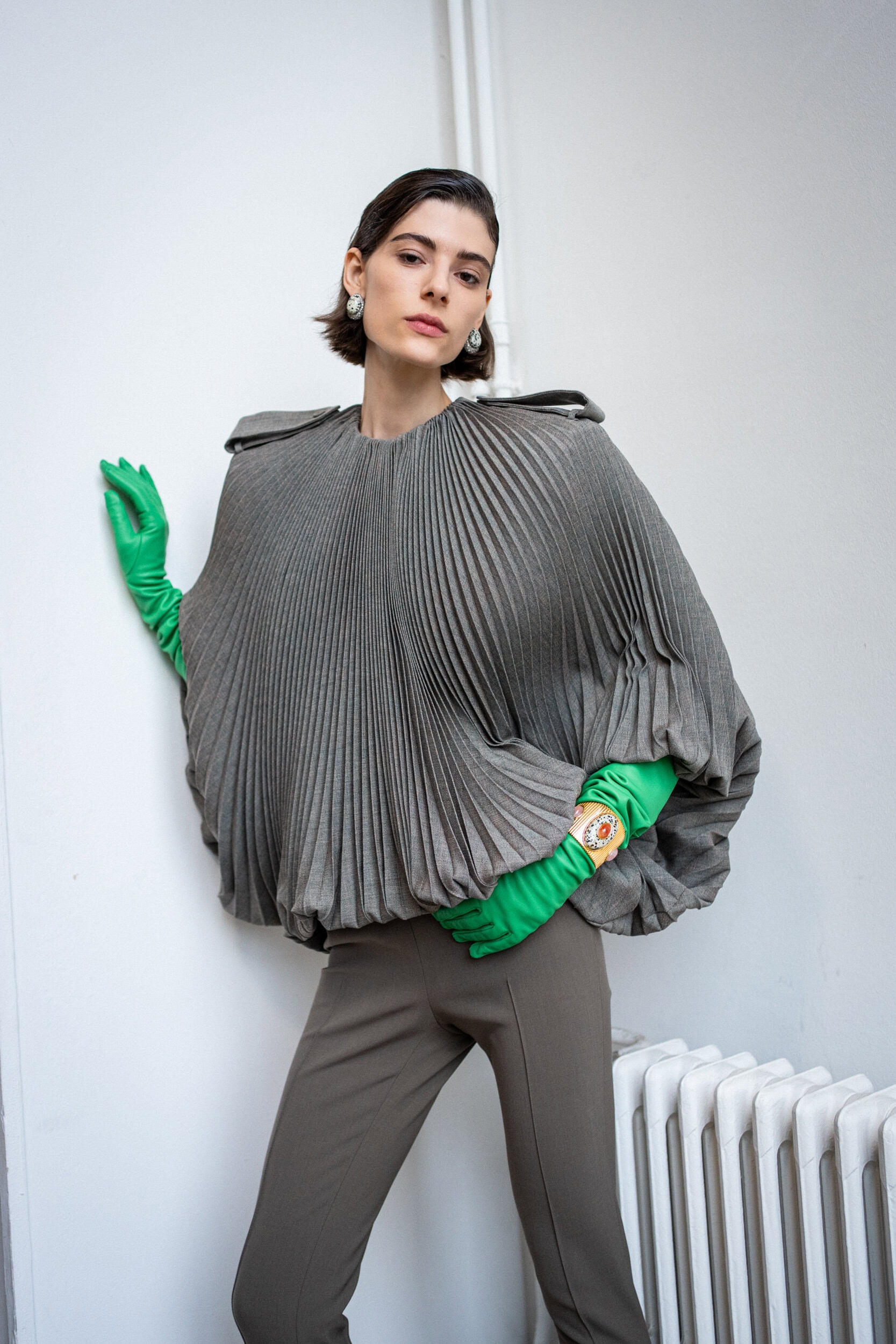 Mugler Fall 2026 Fashion Show Backstage