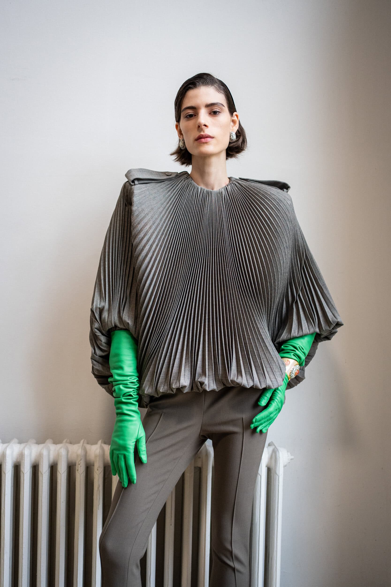 Mugler Fall 2026 Fashion Show Backstage