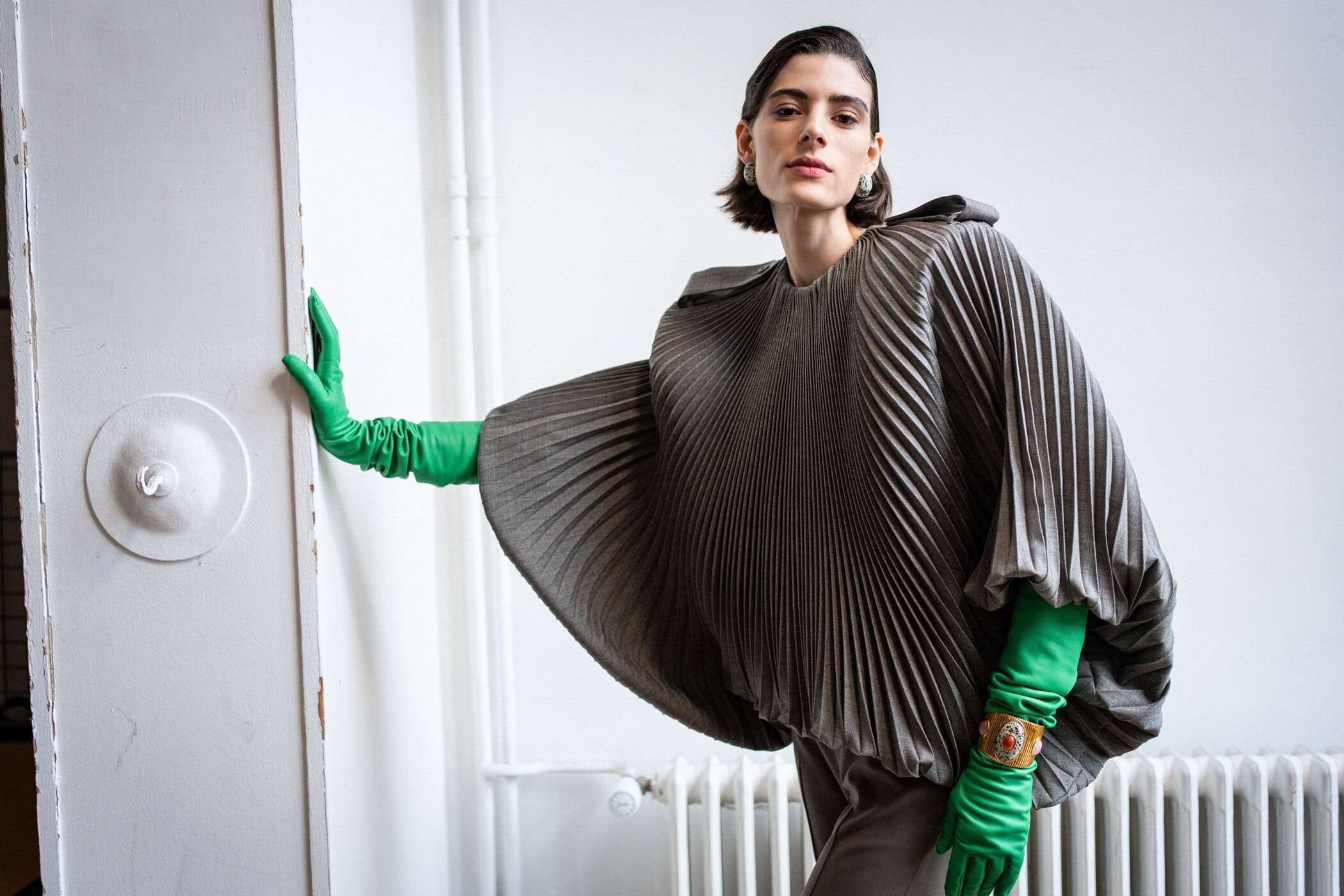 Mugler Fall 2026 Fashion Show Backstage