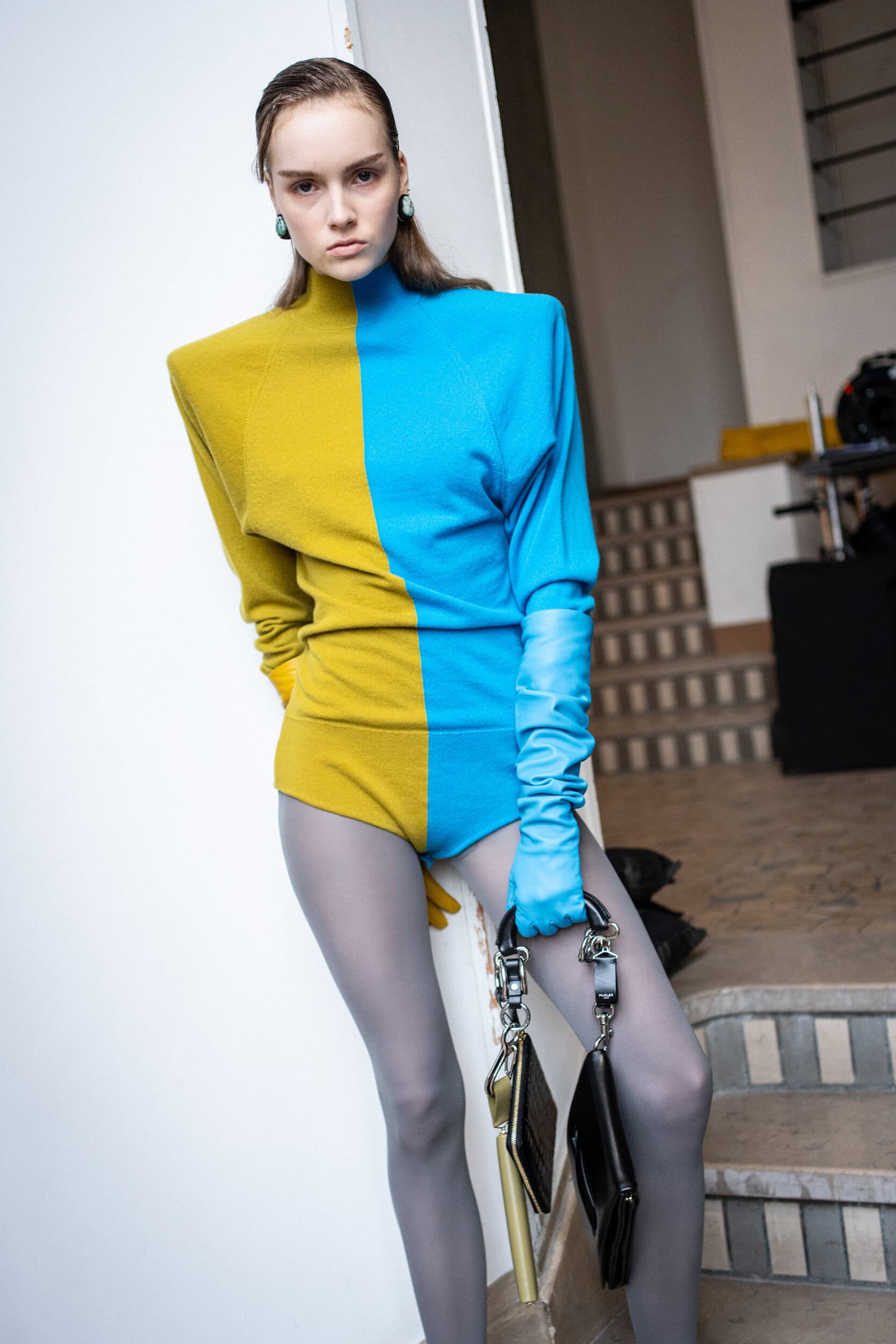 Mugler Fall 2026 Fashion Show Backstage