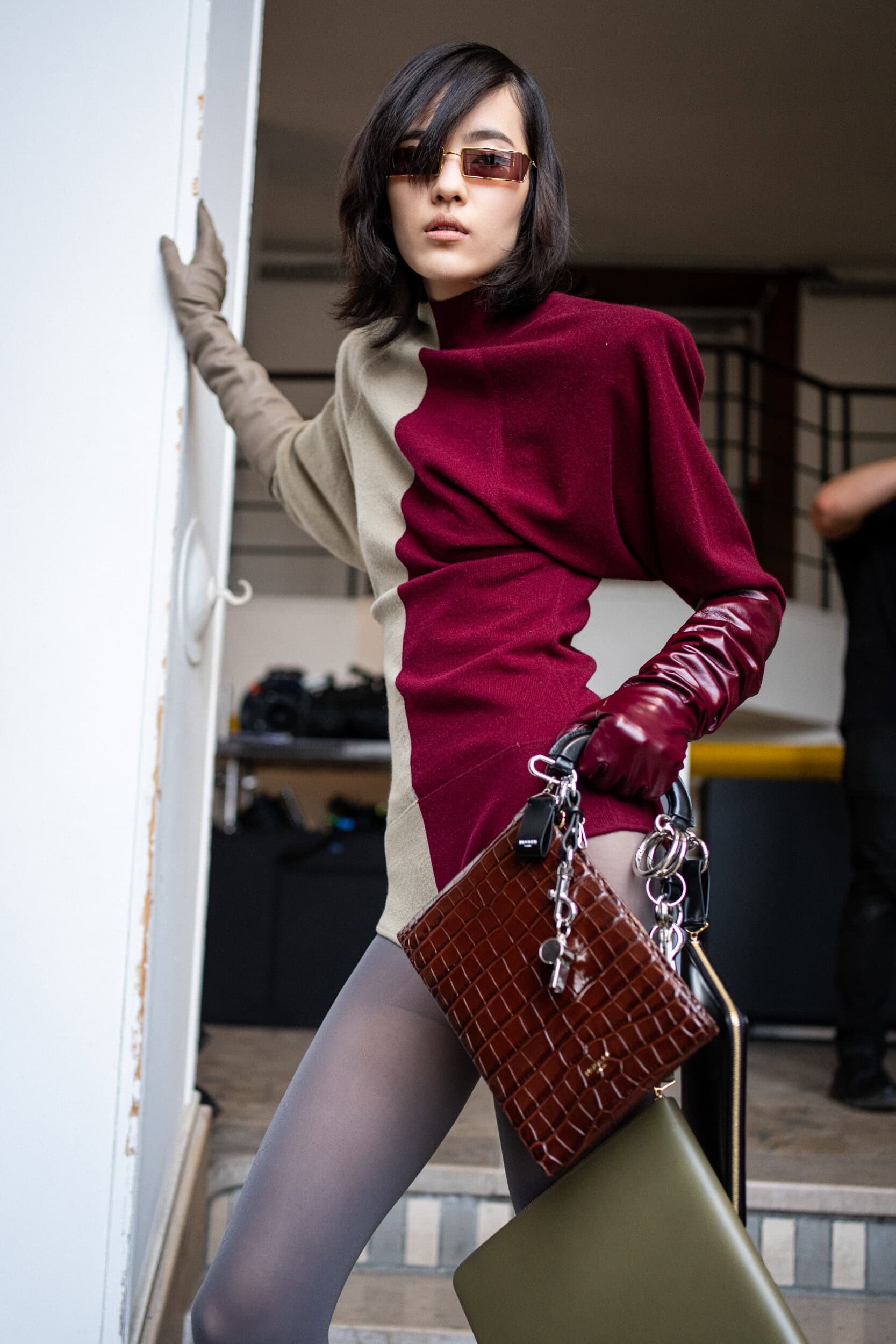 Mugler Fall 2026 Fashion Show Backstage