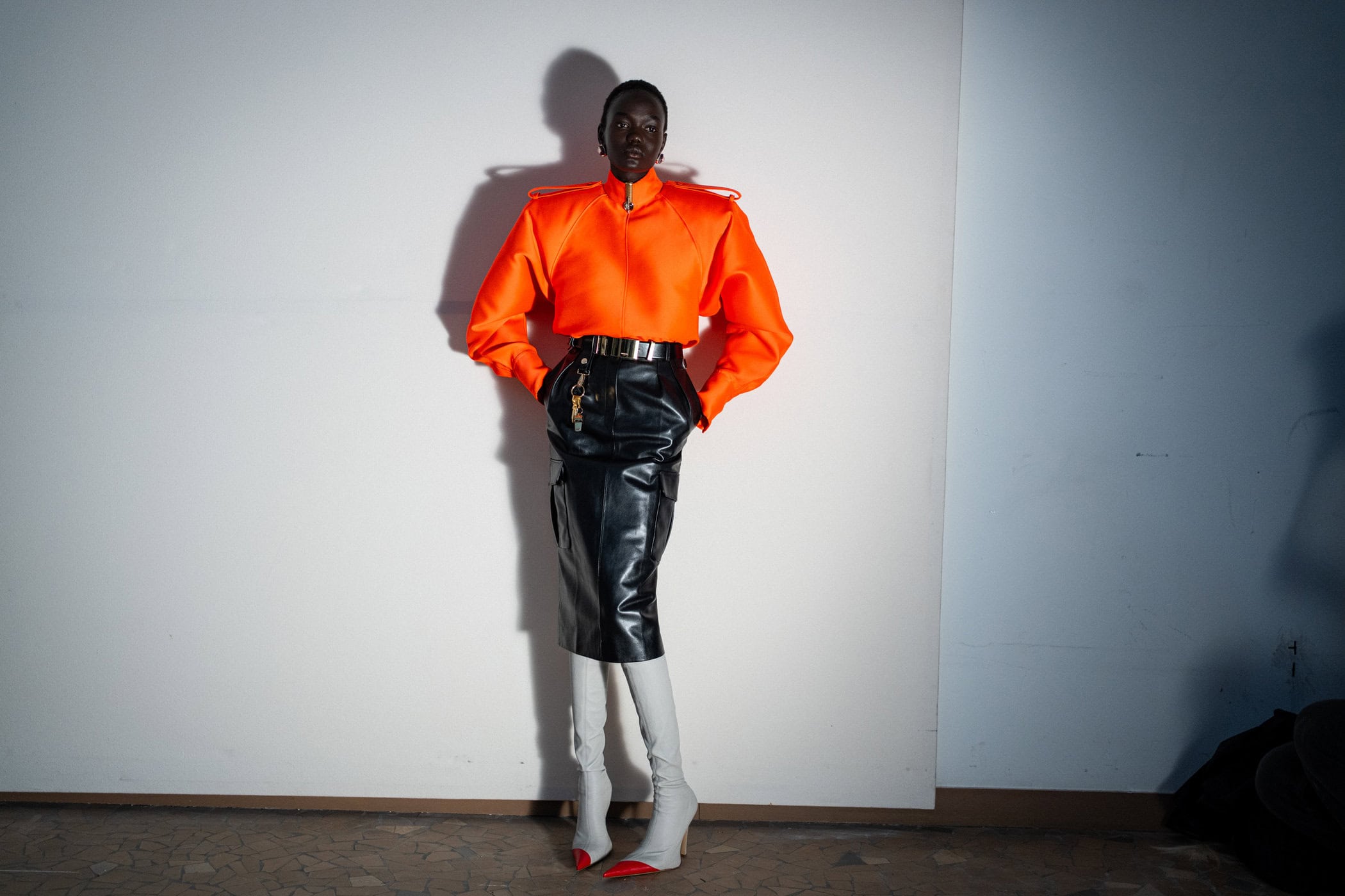 Mugler Fall 2026 Fashion Show Backstage