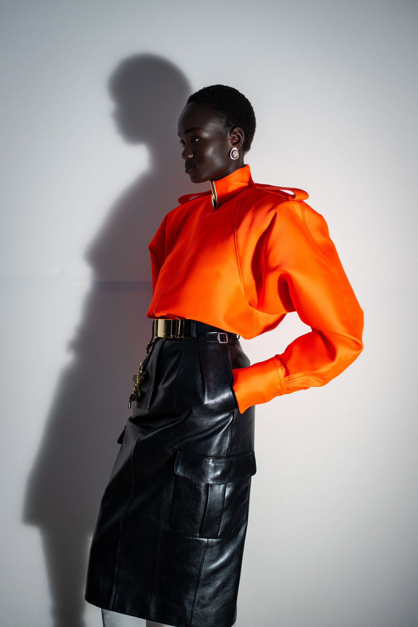 Mugler Fall 2026 Fashion Show Backstage