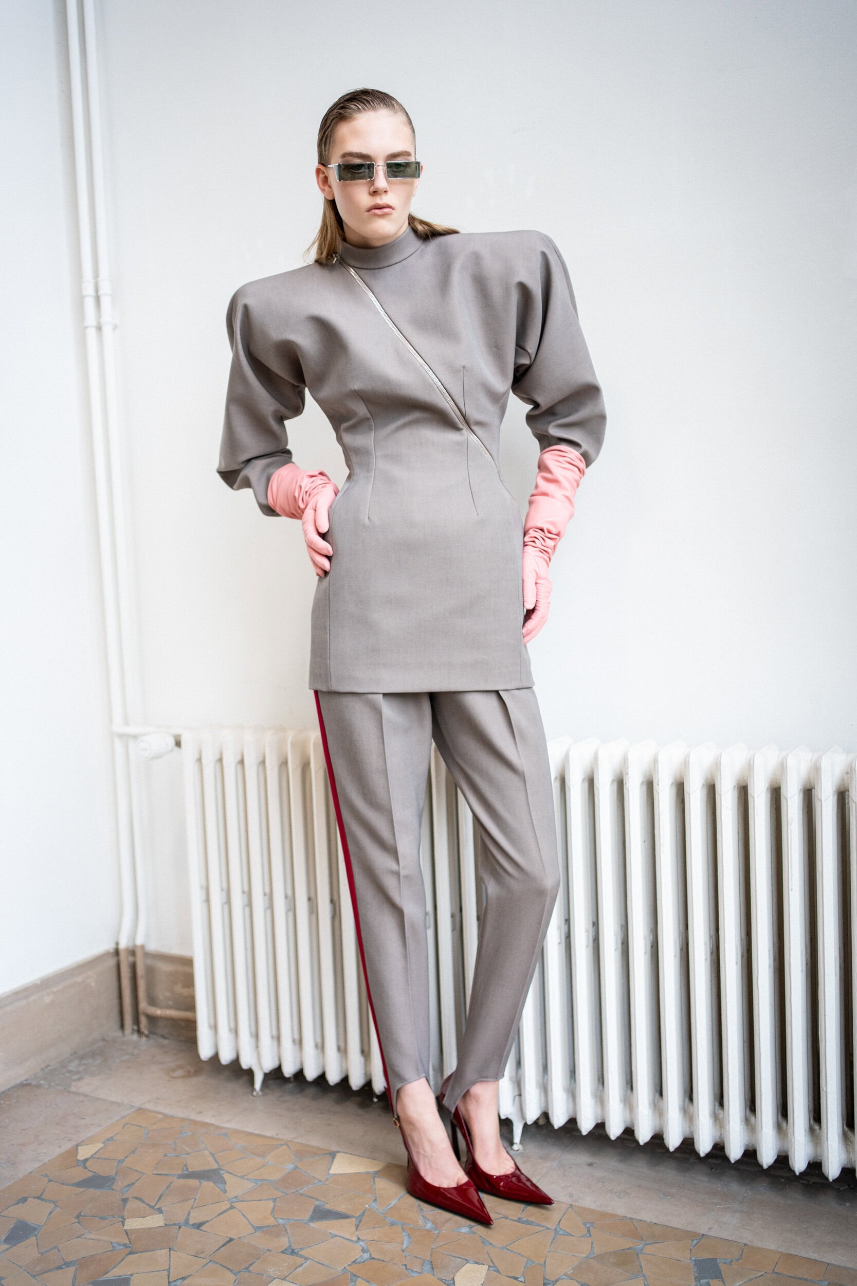 Mugler Fall 2026 Fashion Show Backstage