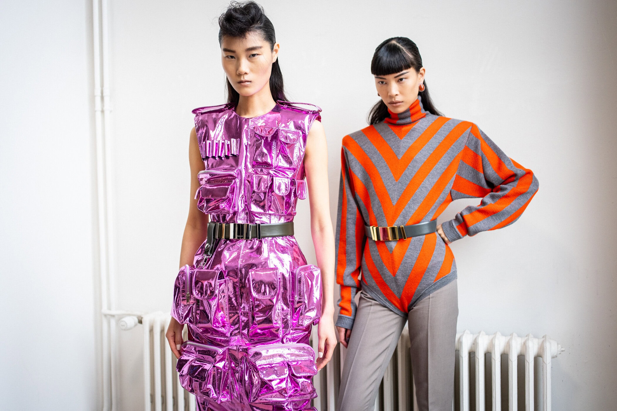 Mugler Fall 2026 Fashion Show Backstage