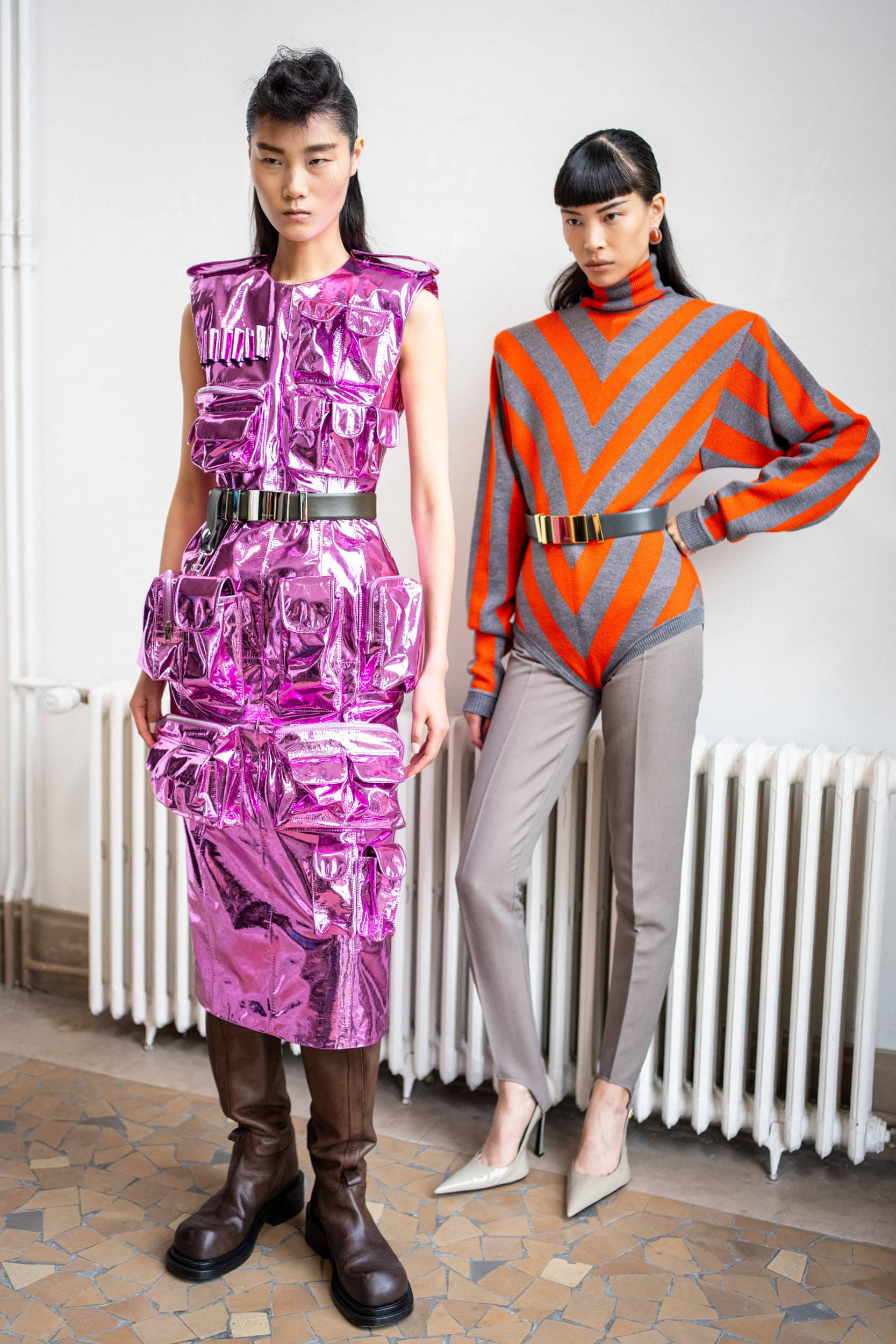 Mugler Fall 2026 Fashion Show Backstage