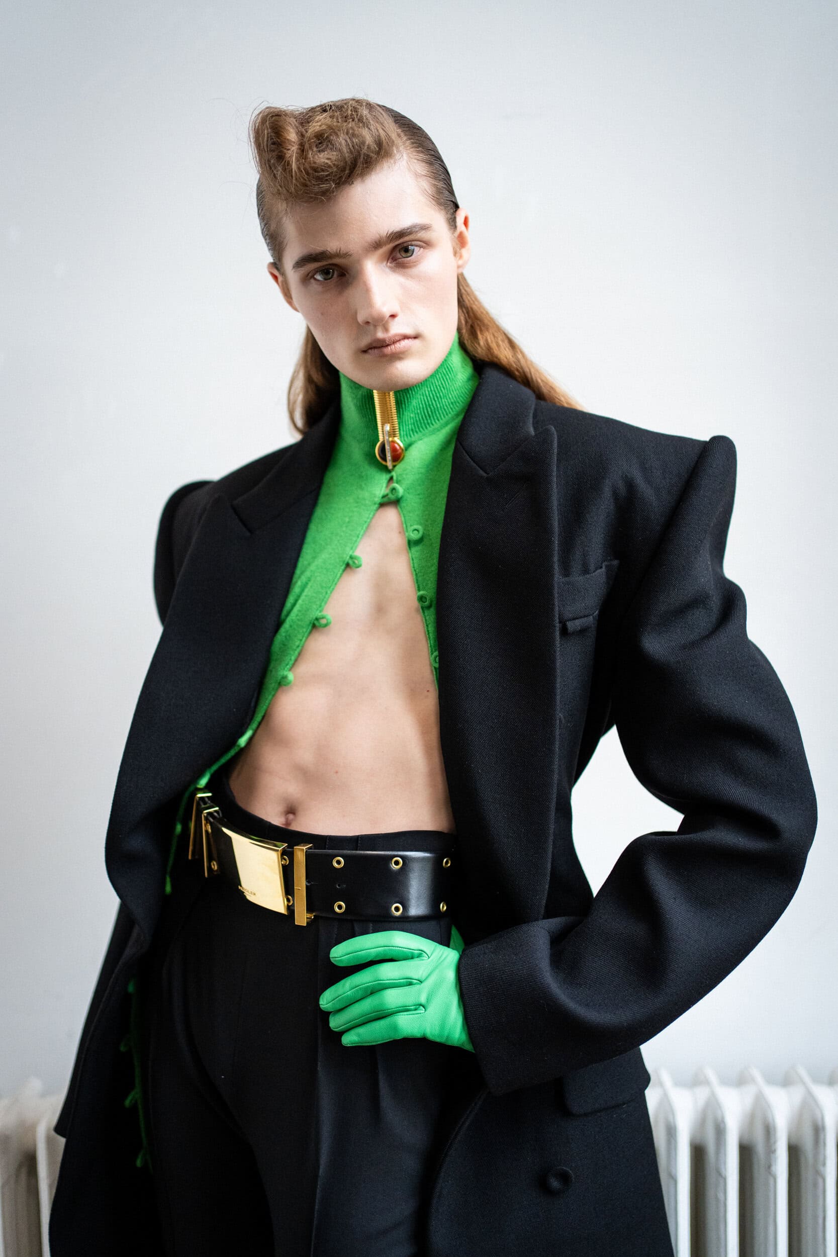 Mugler Fall 2026 Fashion Show Backstage