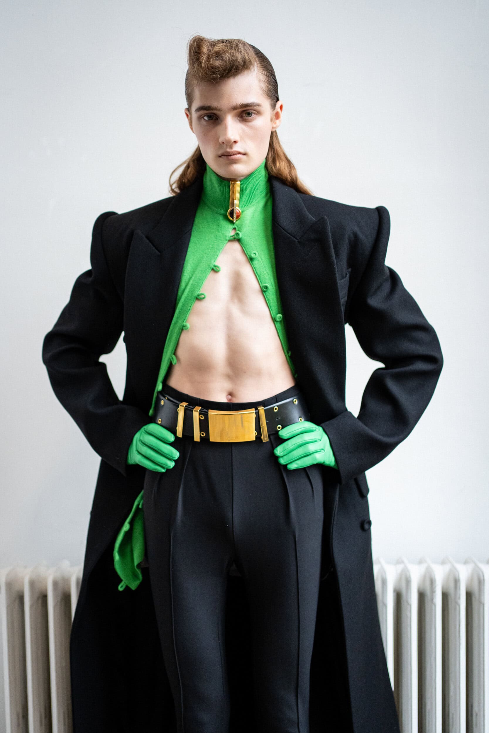 Mugler Fall 2026 Fashion Show Backstage