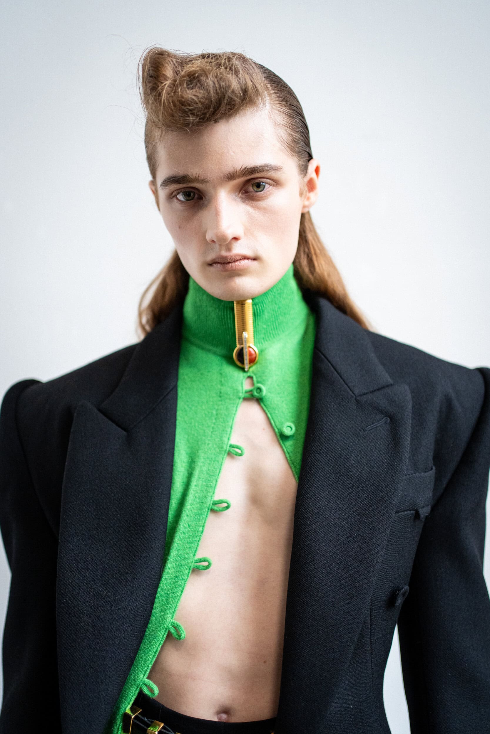 Mugler Fall 2026 Fashion Show Backstage