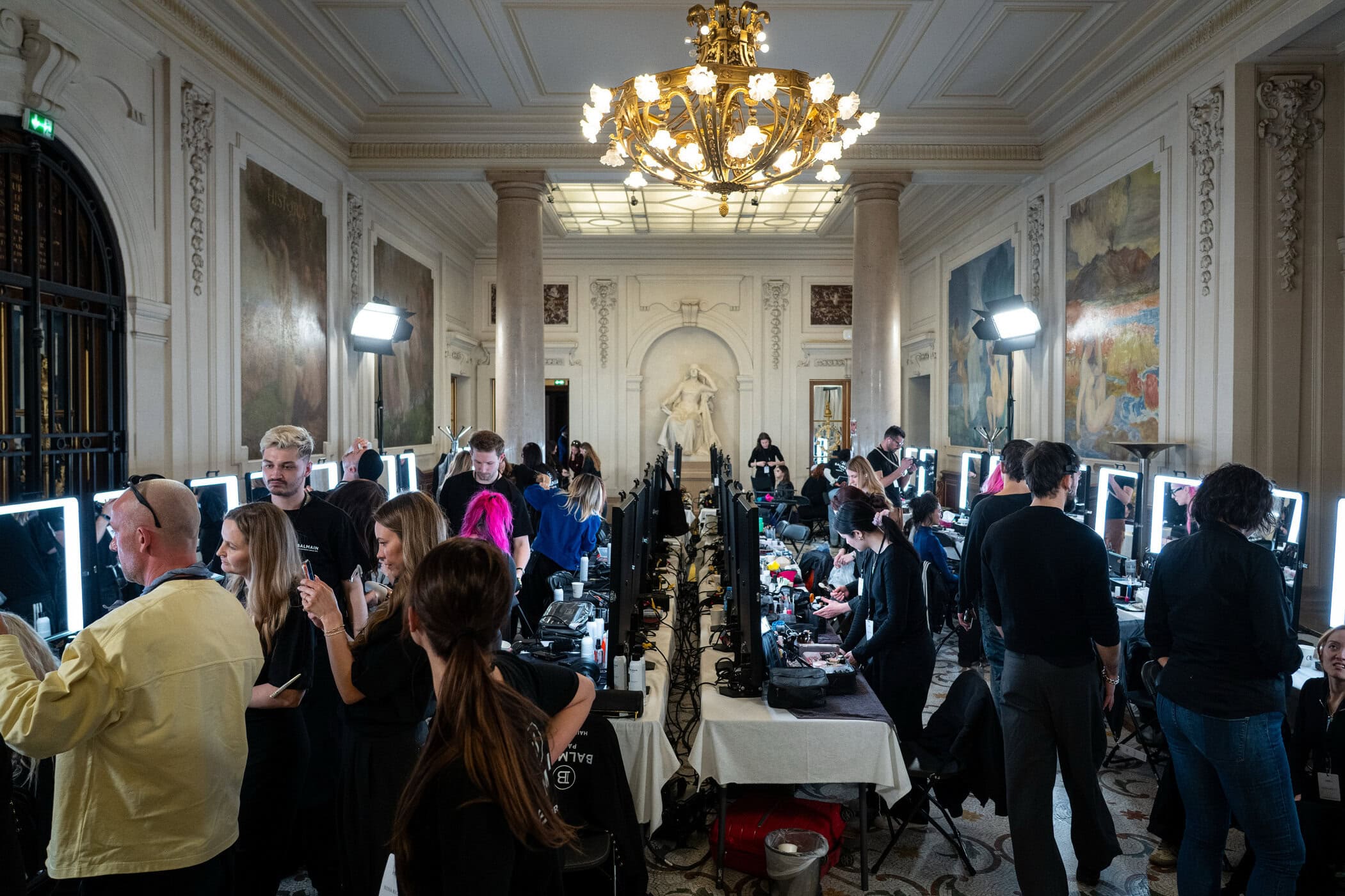 Nina Ricci Fall 2026 Fashion Show Backstage