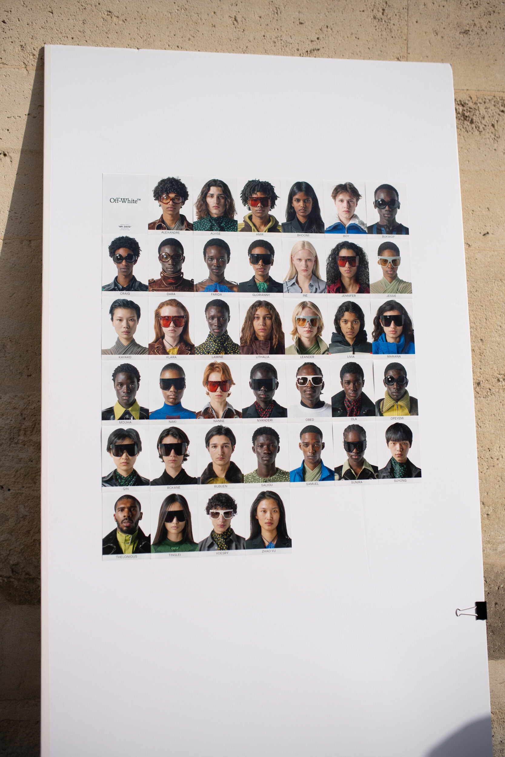 Off-white Fall 2026 Fashion Show Backstage