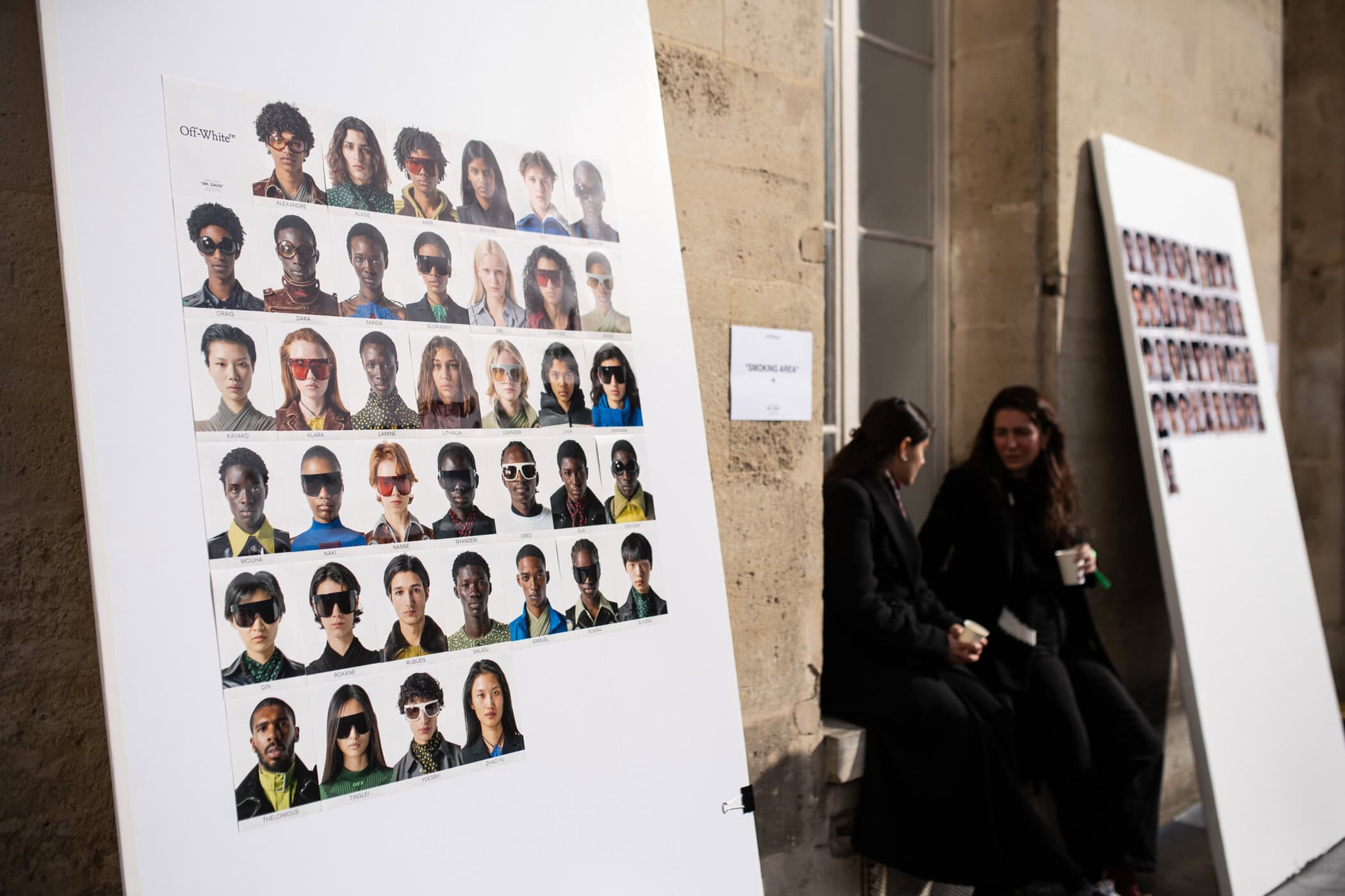 Off-white Fall 2026 Fashion Show Backstage