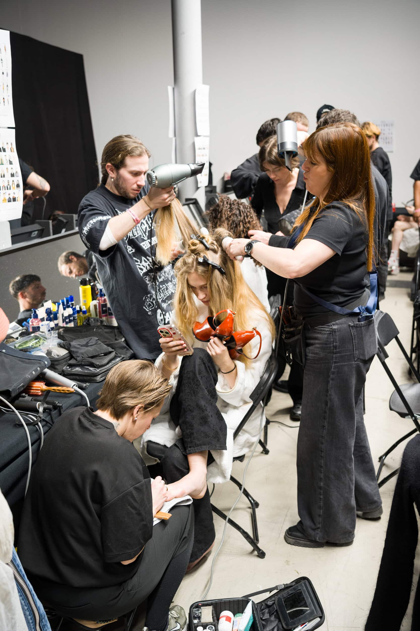 Patou Fall 2026 Fashion Show Backstage