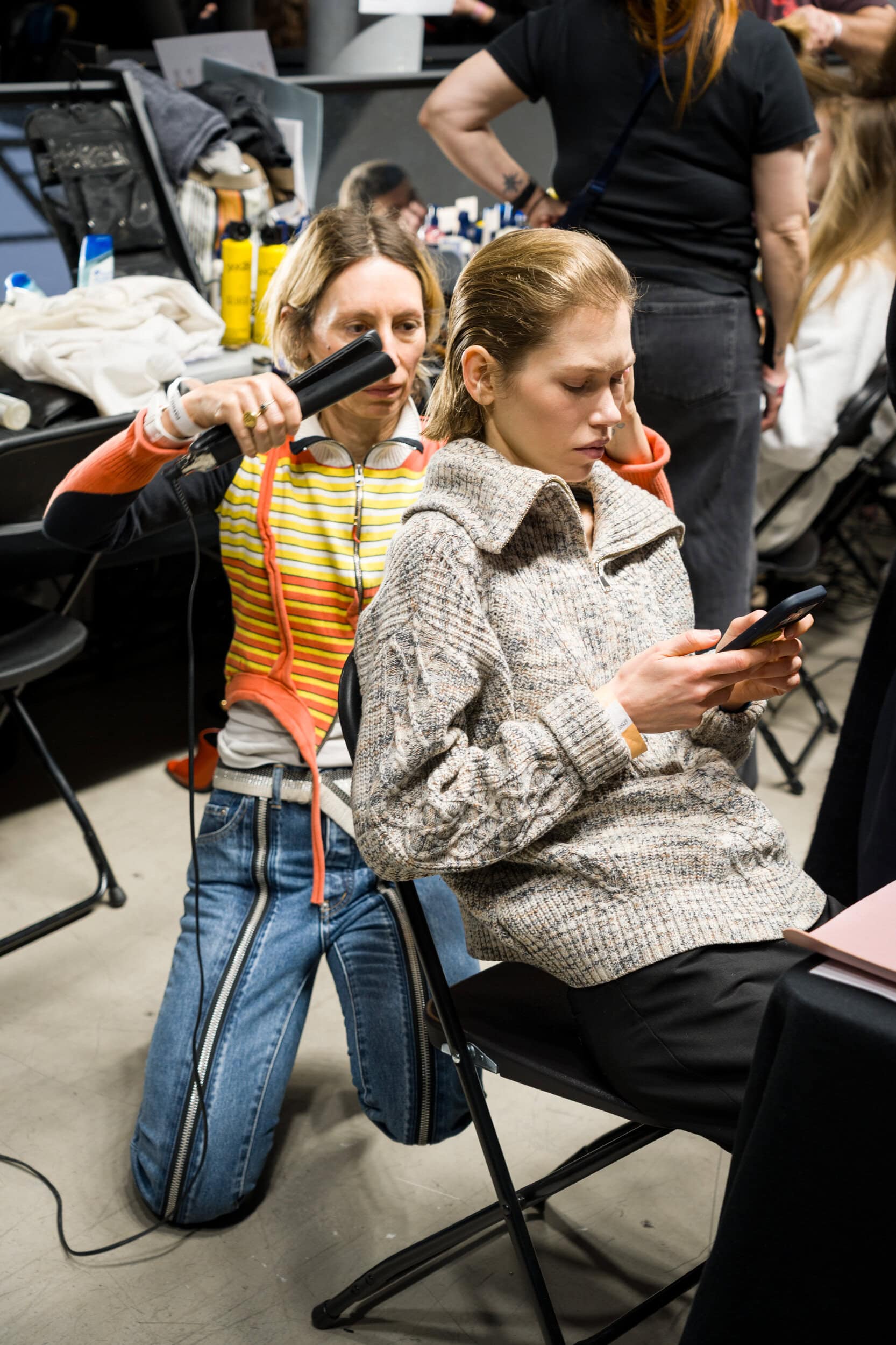 Patou Fall 2026 Fashion Show Backstage