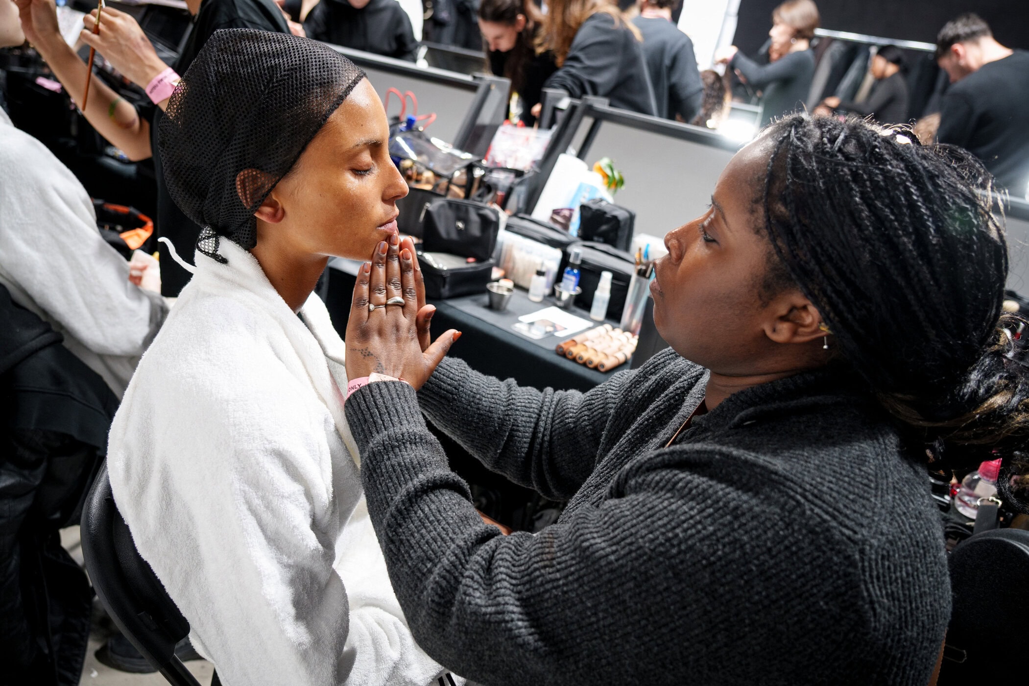 Patou Fall 2026 Fashion Show Backstage