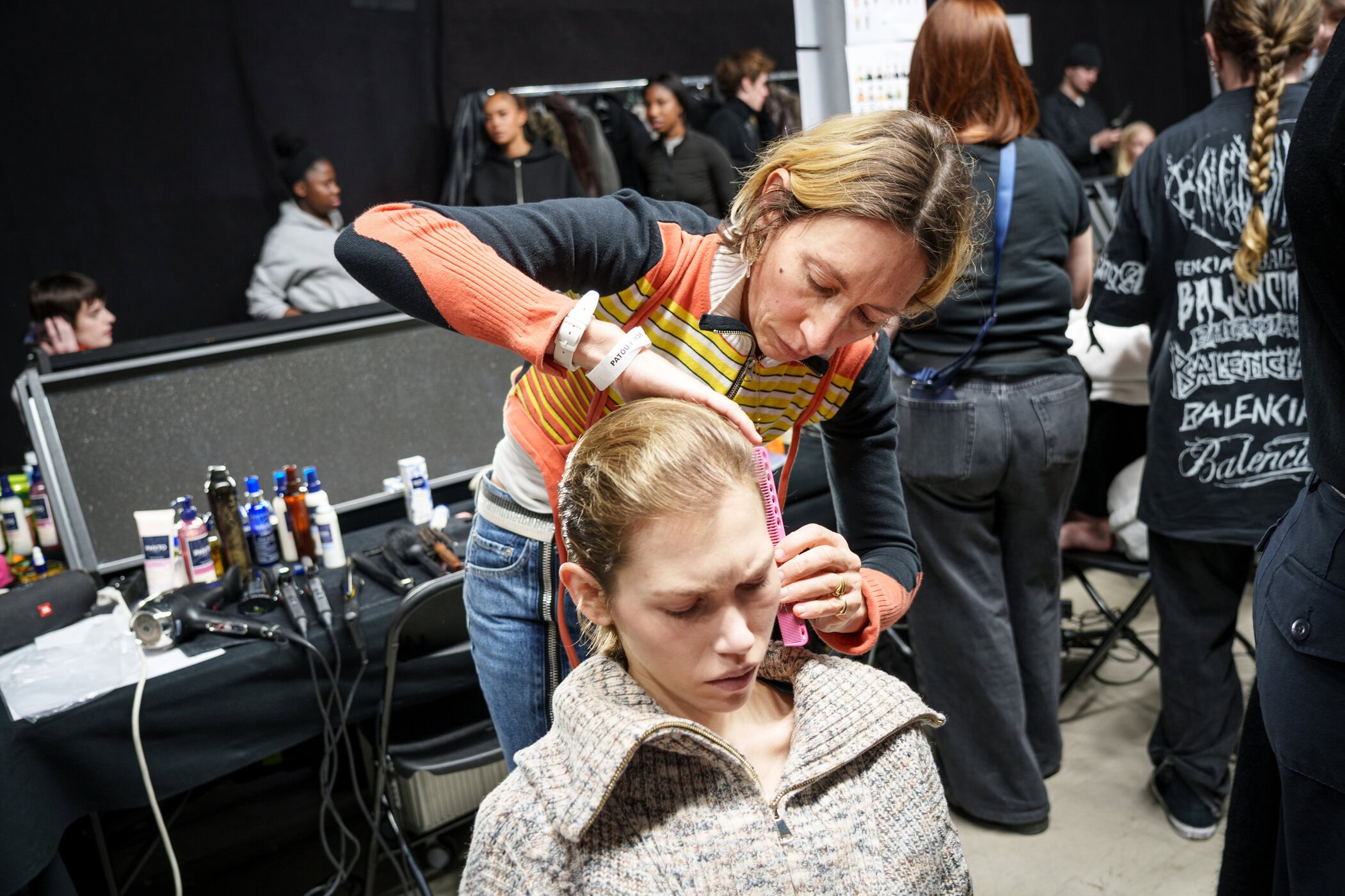 Patou Fall 2026 Fashion Show Backstage