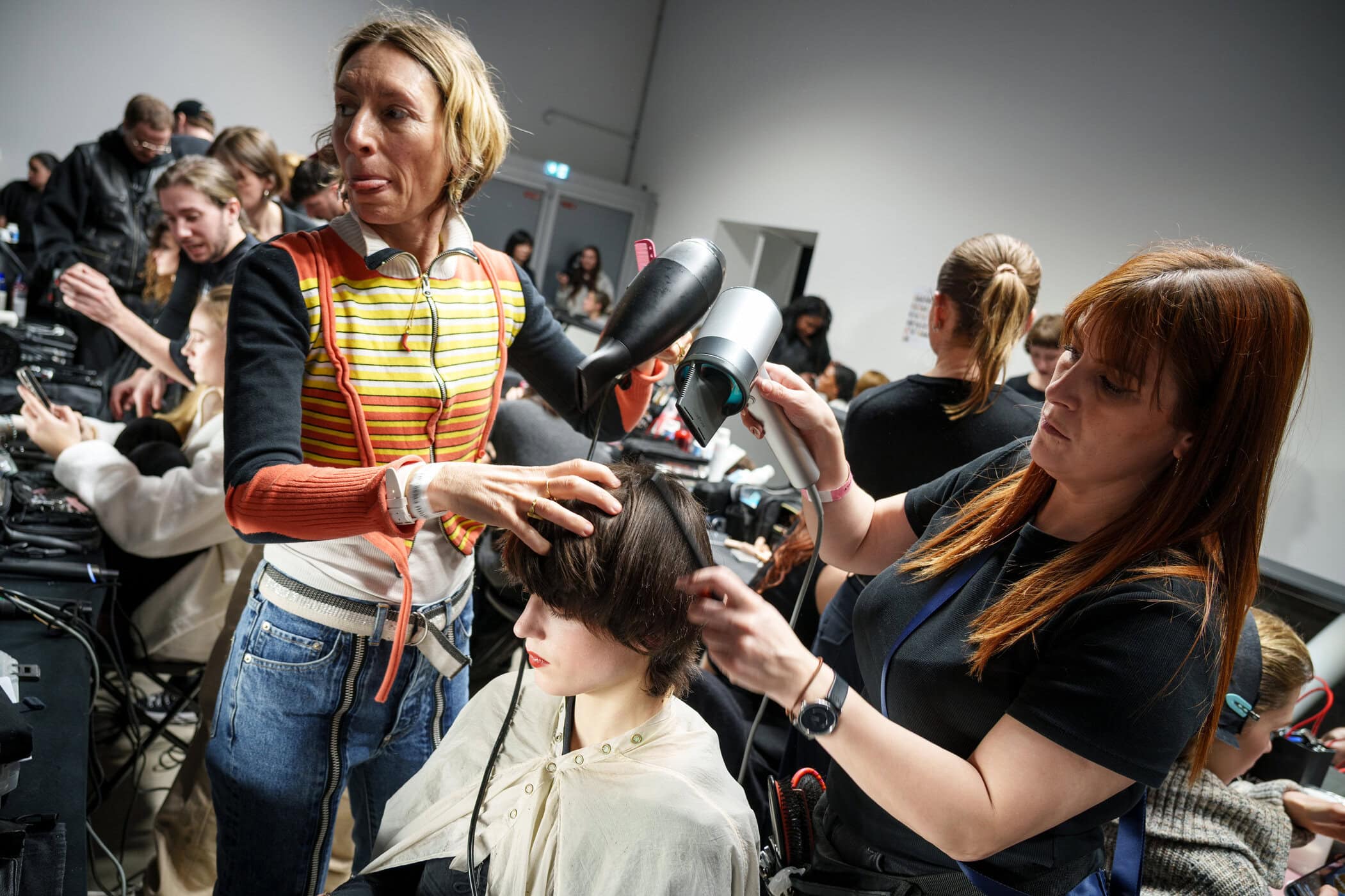 Patou Fall 2026 Fashion Show Backstage