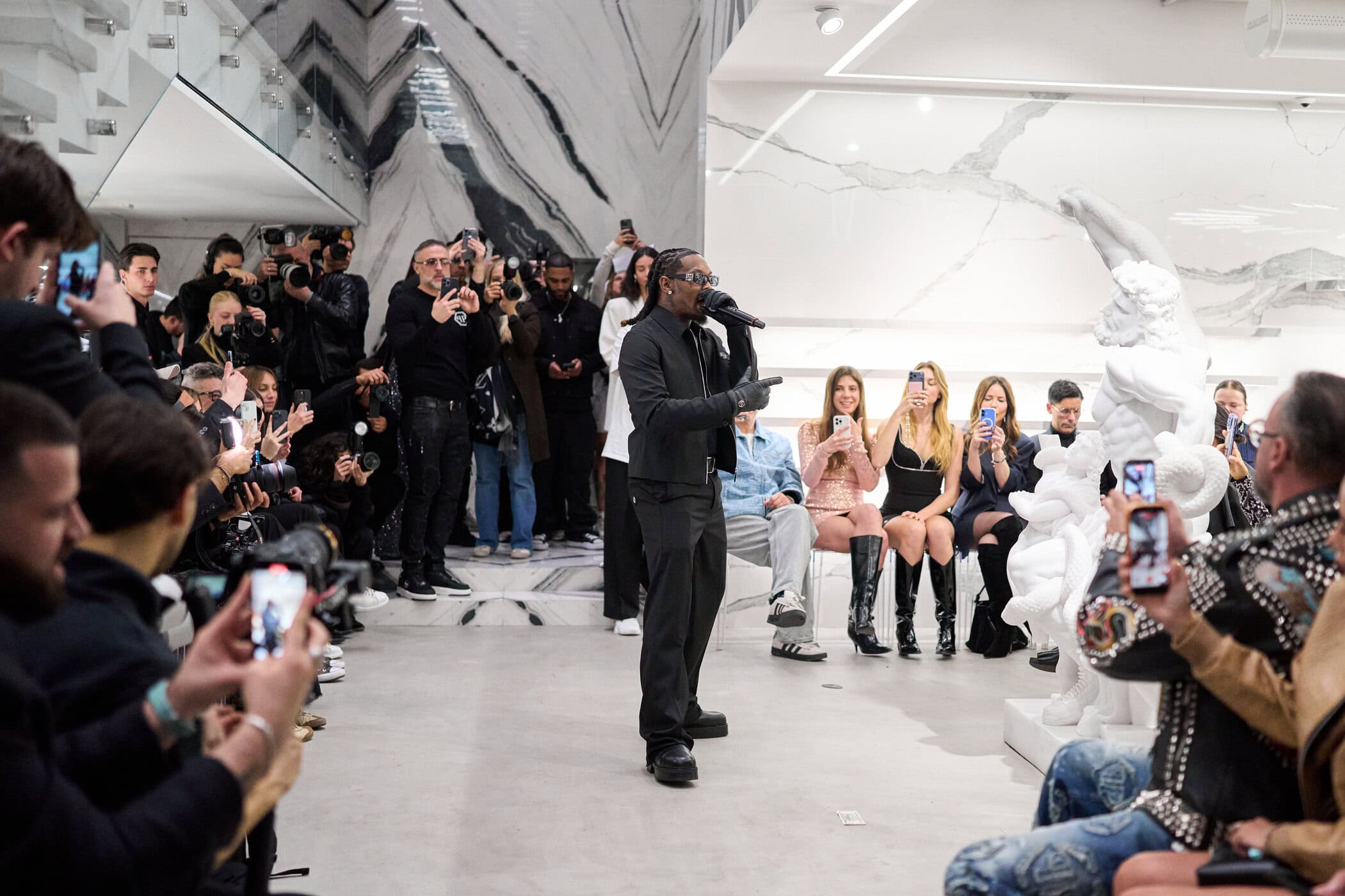 Philipp Plein Fall 2026 Fashion Show Atmosphere