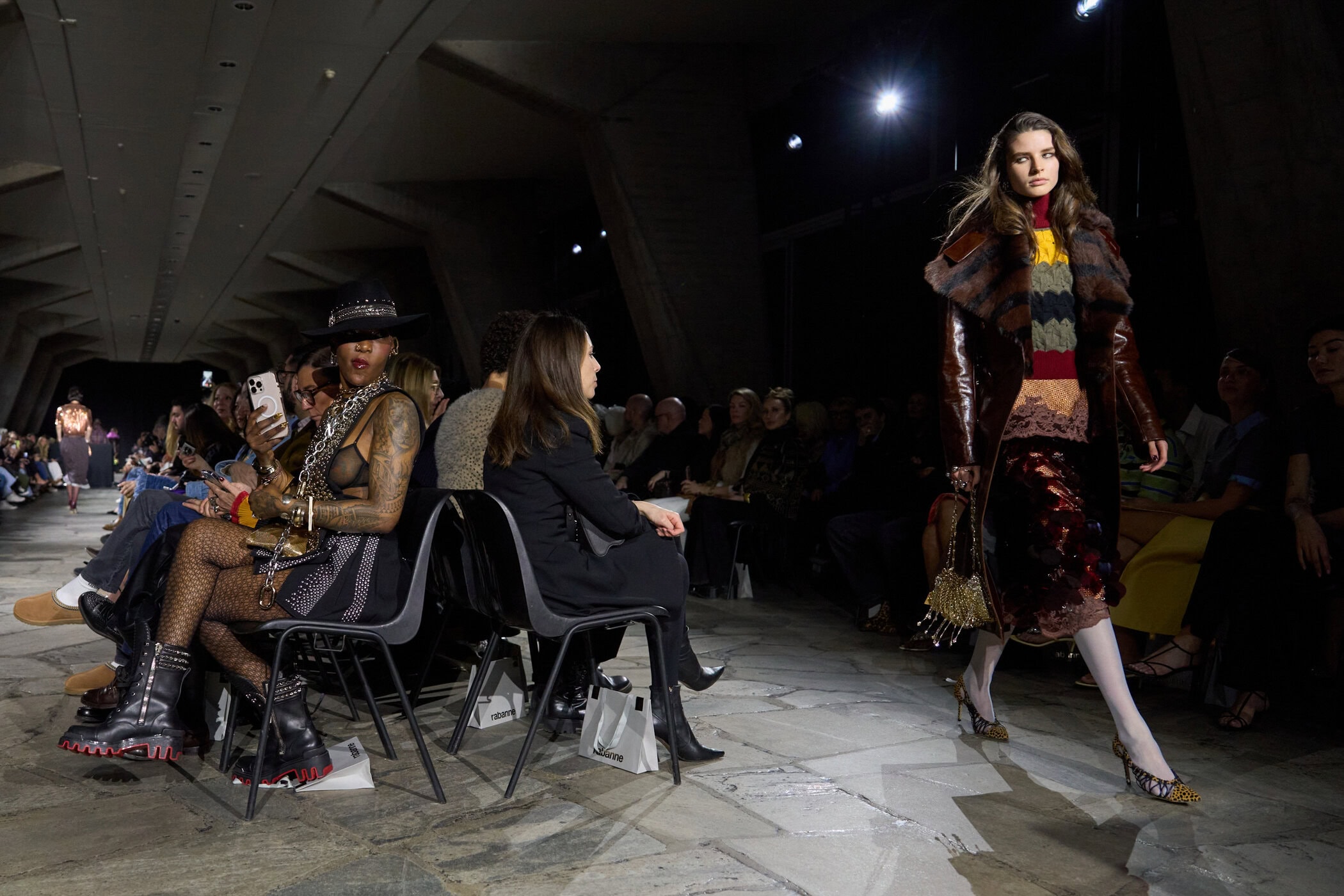 Rabanne Fall 2026 Fashion Show Atmosphere