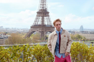 Robert Pattinson wears Dior at A Press Day for "The Drama"