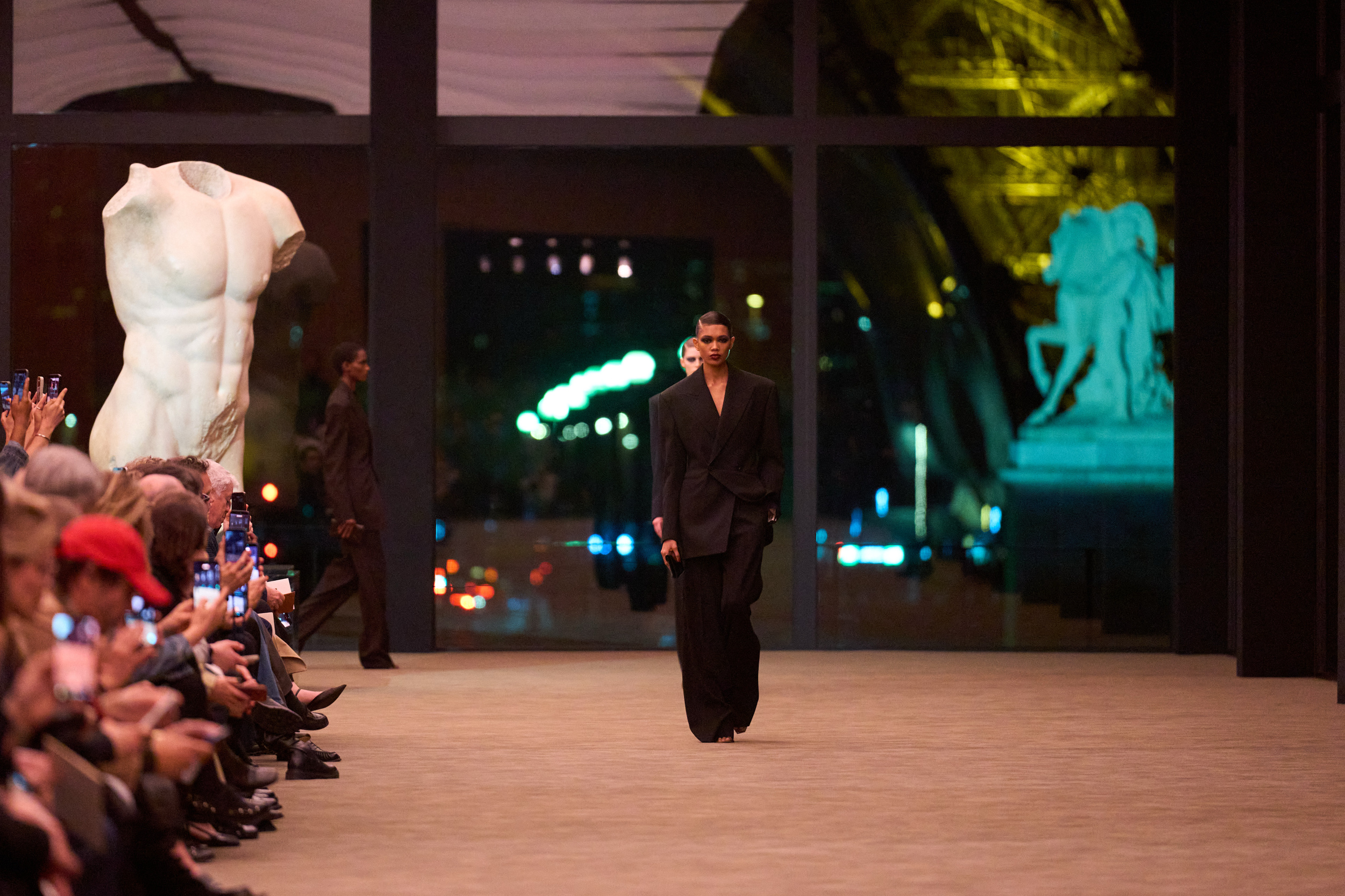 Saint Laurent Fall 2026 Fashion Show Atmosphere