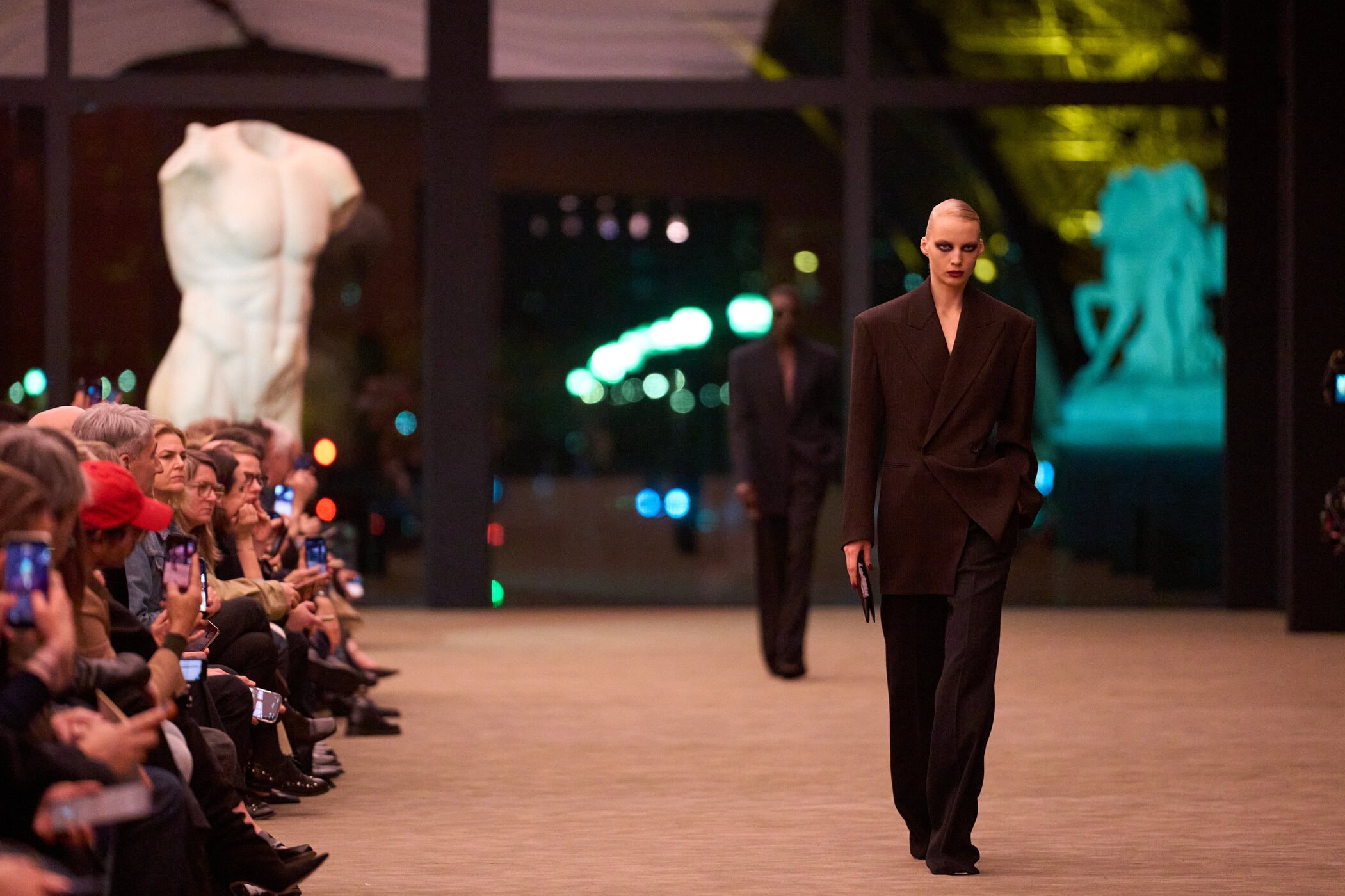 Saint Laurent Fall 2026 Fashion Show Atmosphere