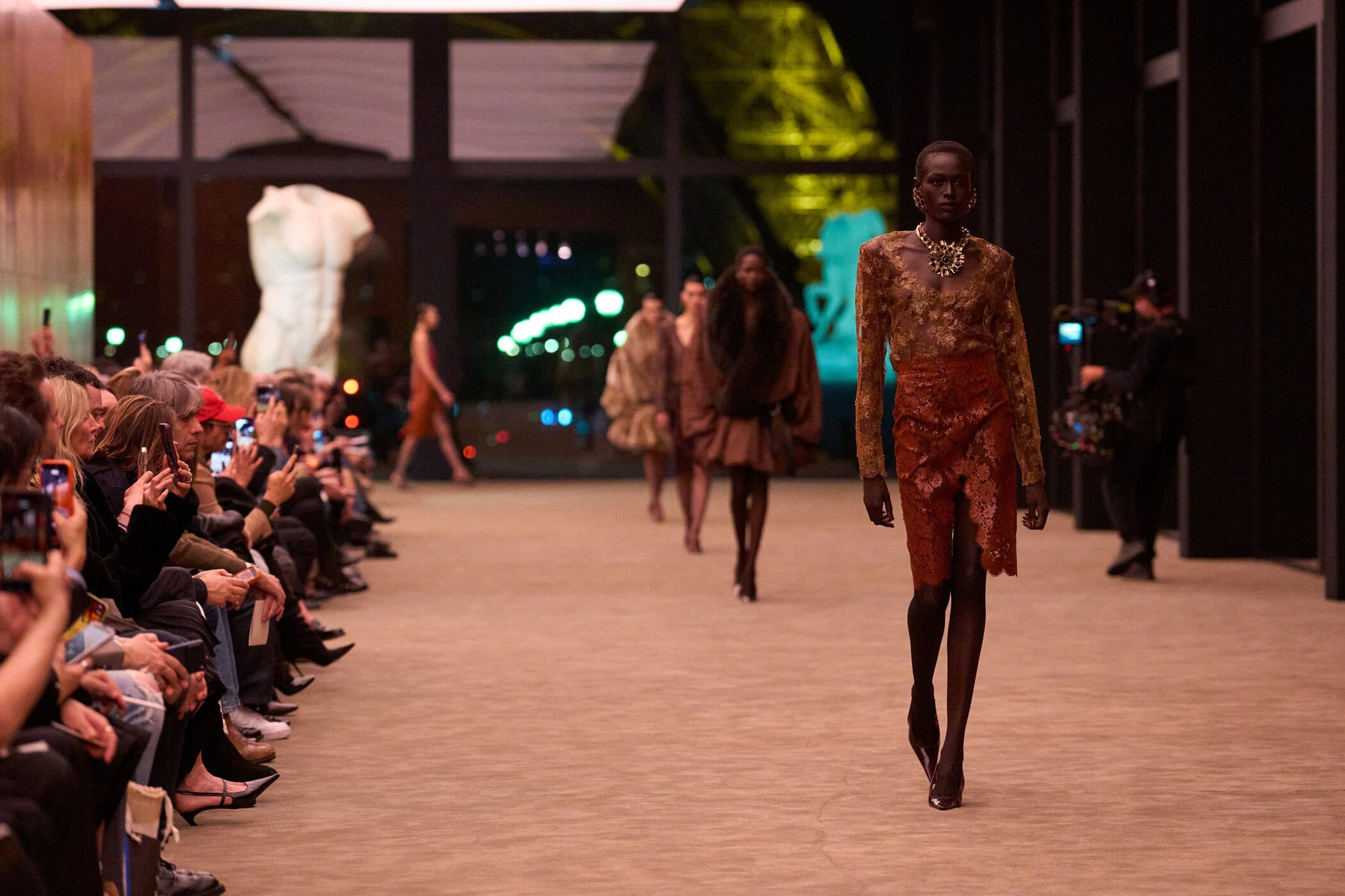 Saint Laurent Fall 2026 Fashion Show Atmosphere