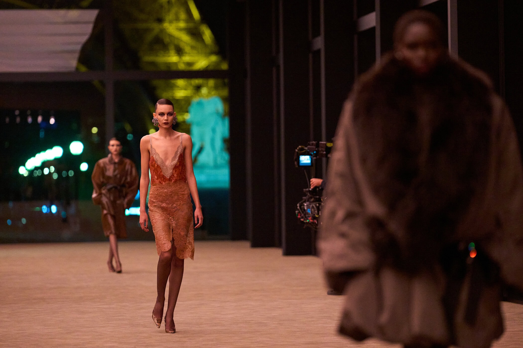 Saint Laurent Fall 2026 Fashion Show Atmosphere