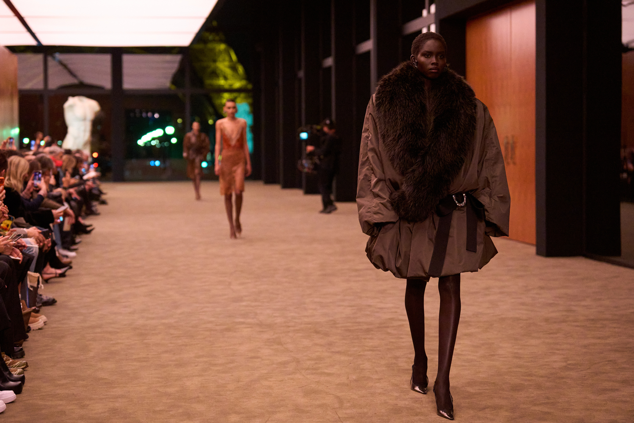 Saint Laurent Fall 2026 Fashion Show Atmosphere