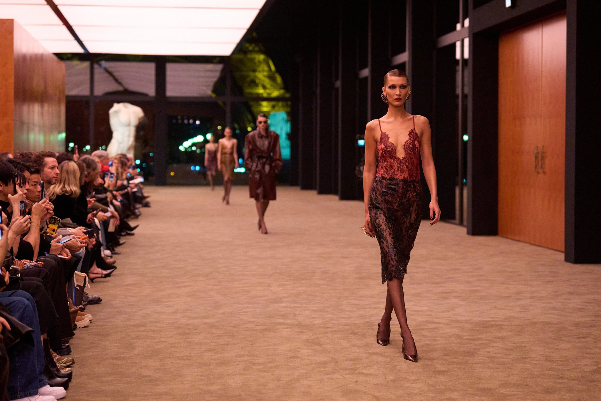 Saint Laurent Fall 2026 Fashion Show Atmosphere