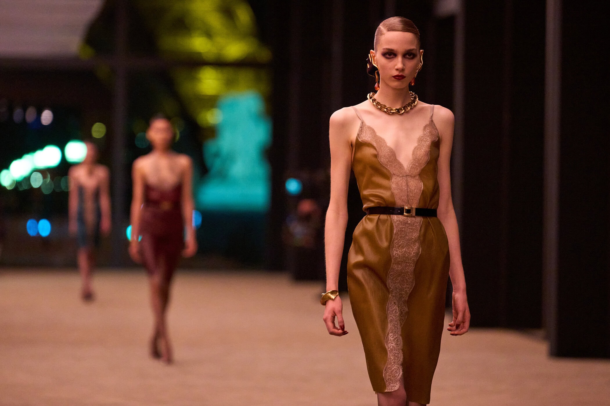 Saint Laurent Fall 2026 Fashion Show Atmosphere