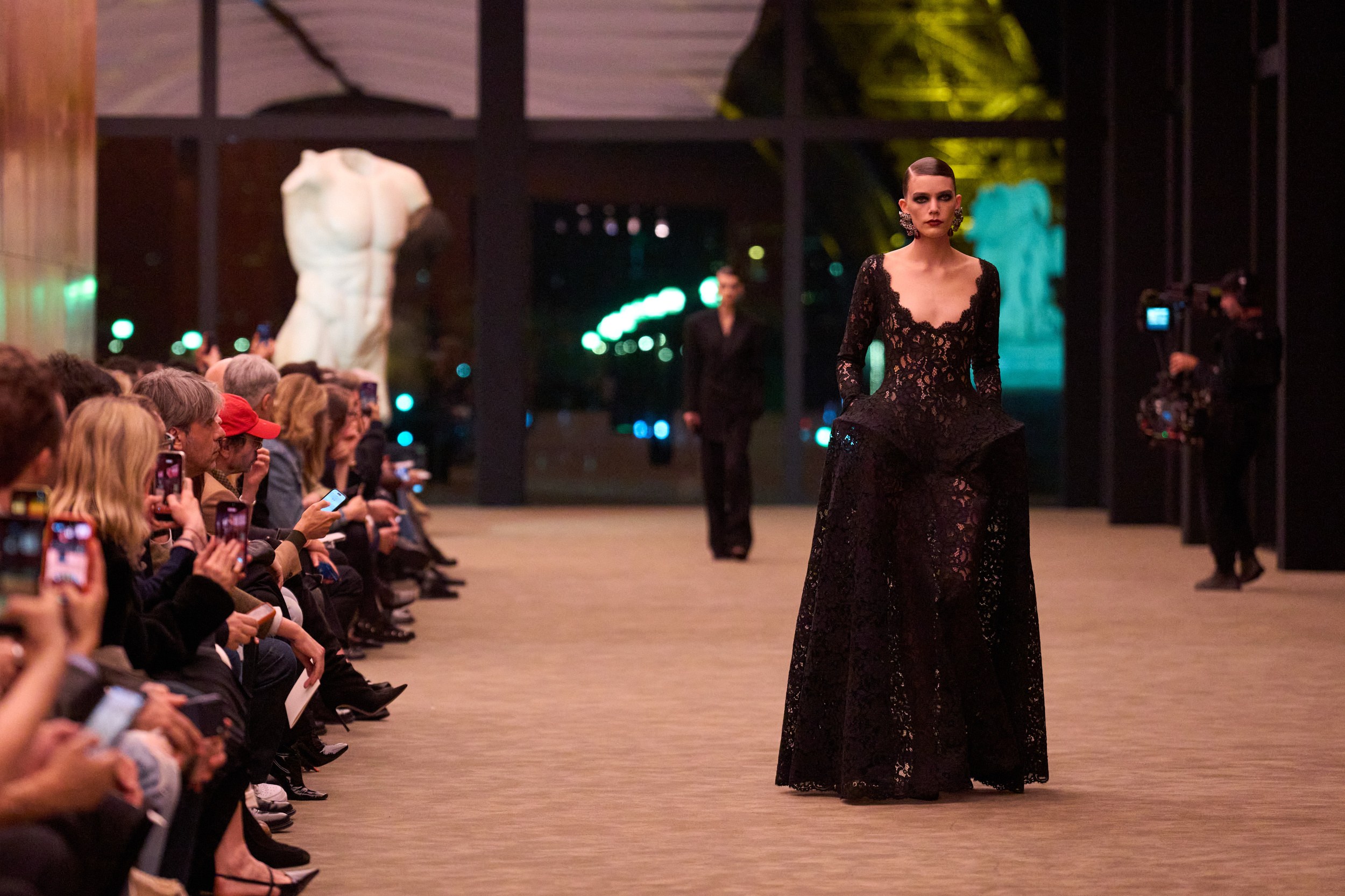 Saint Laurent Fall 2026 Fashion Show Atmosphere