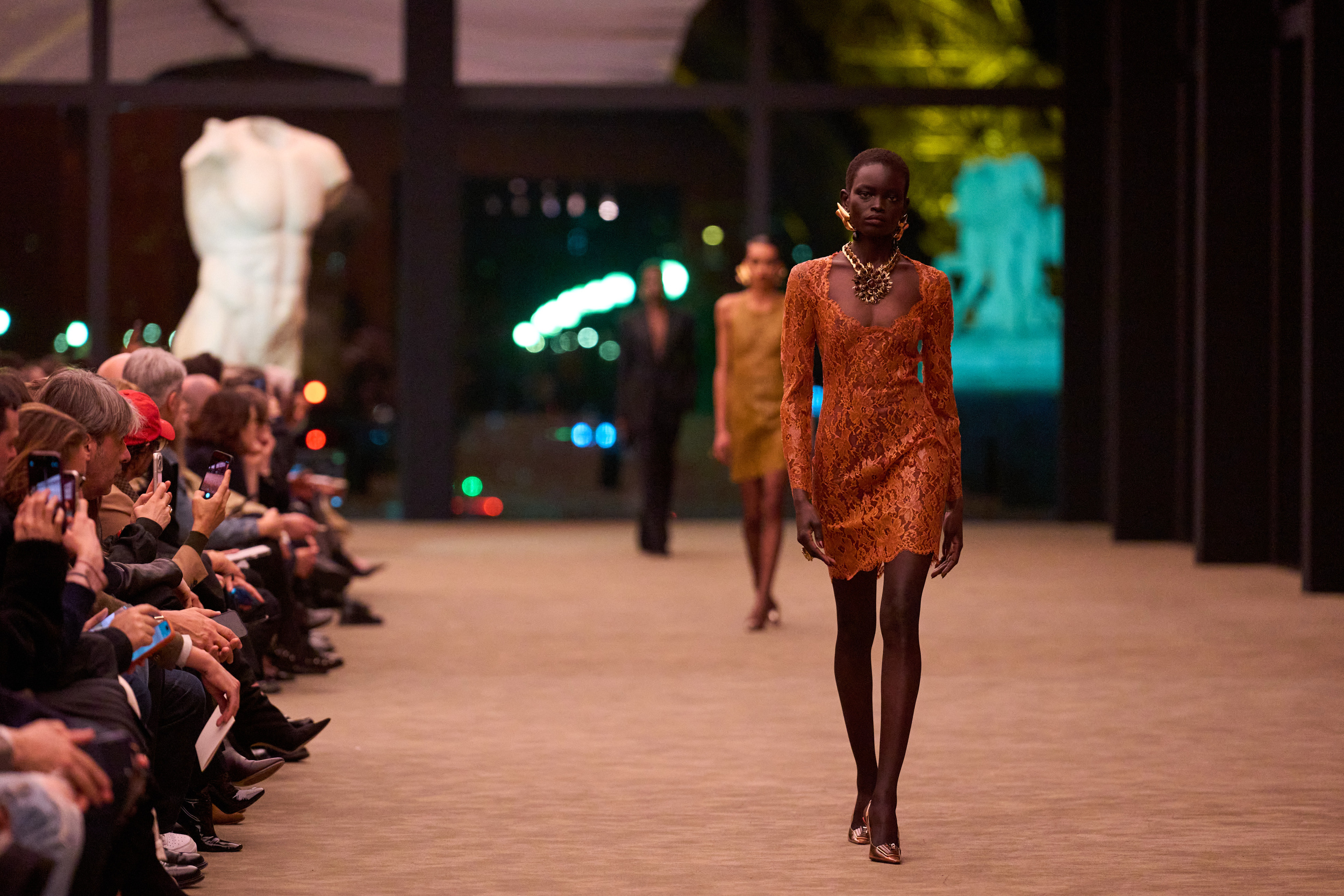 Saint Laurent Fall 2026 Fashion Show Atmosphere