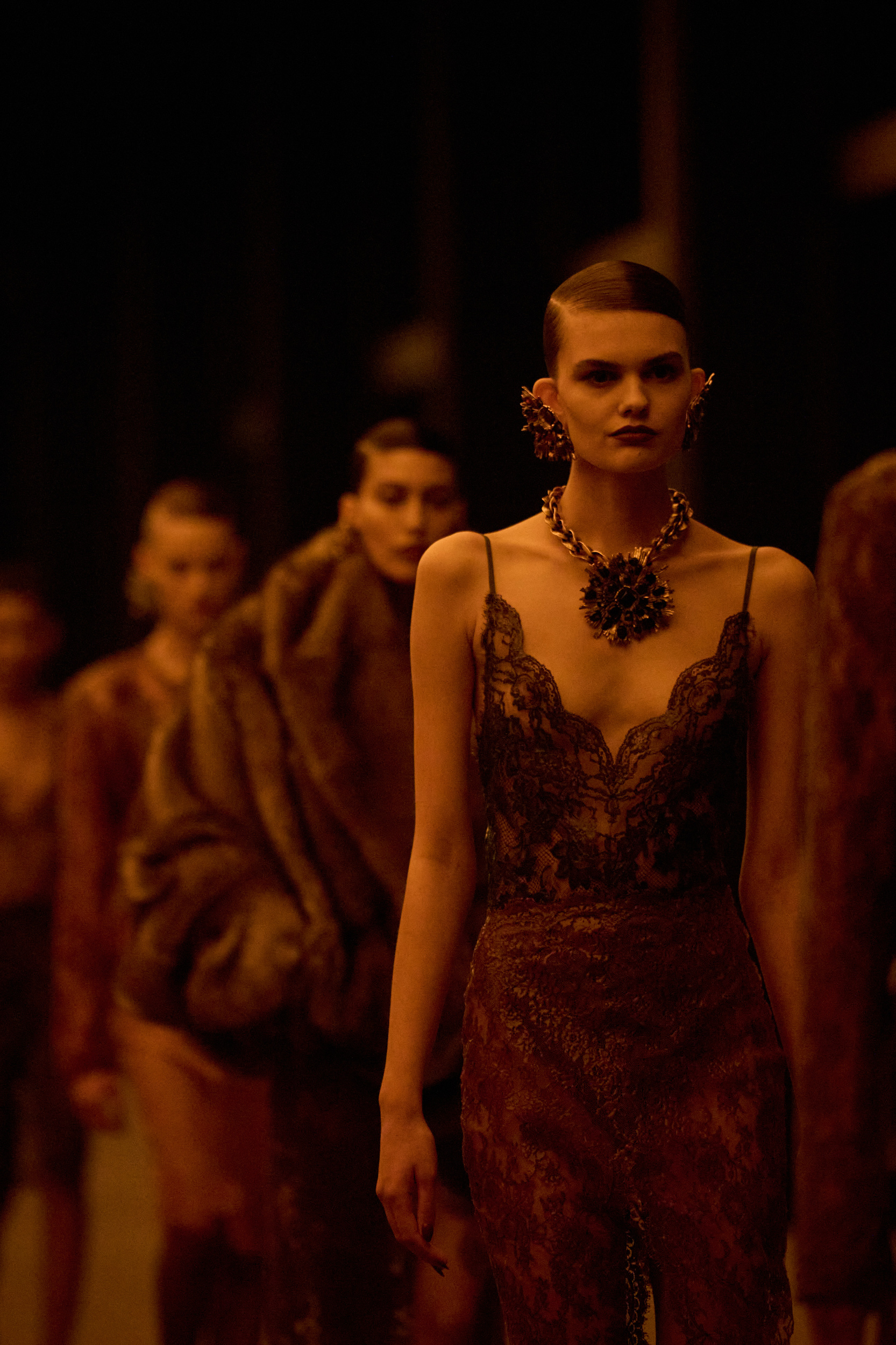 Saint Laurent Fall 2026 Fashion Show Atmosphere