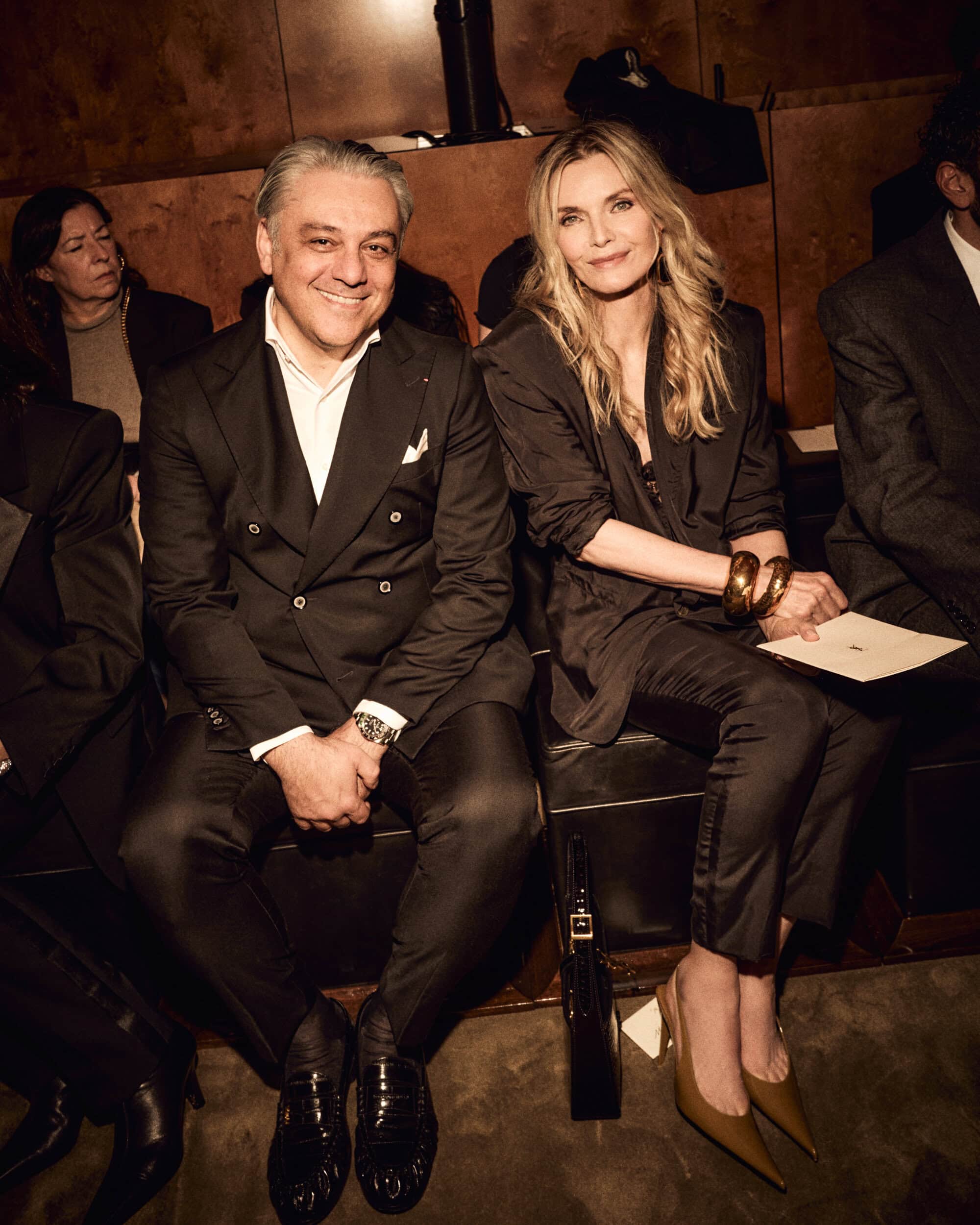 Saint Laurent Fall 2026 Fashion Show Front Row