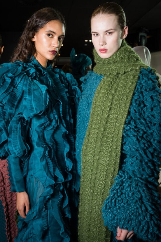 J Salinas Fall 2026 Fashion Show Backstage