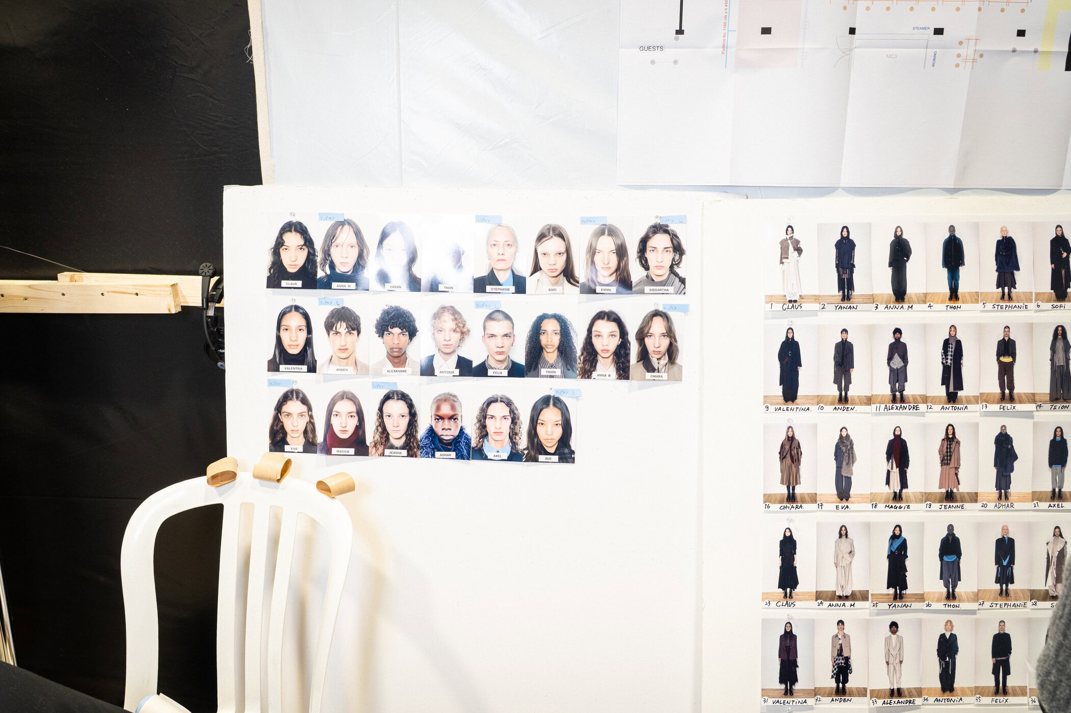 Ujoh Fall 2026 Fashion Show Backstage