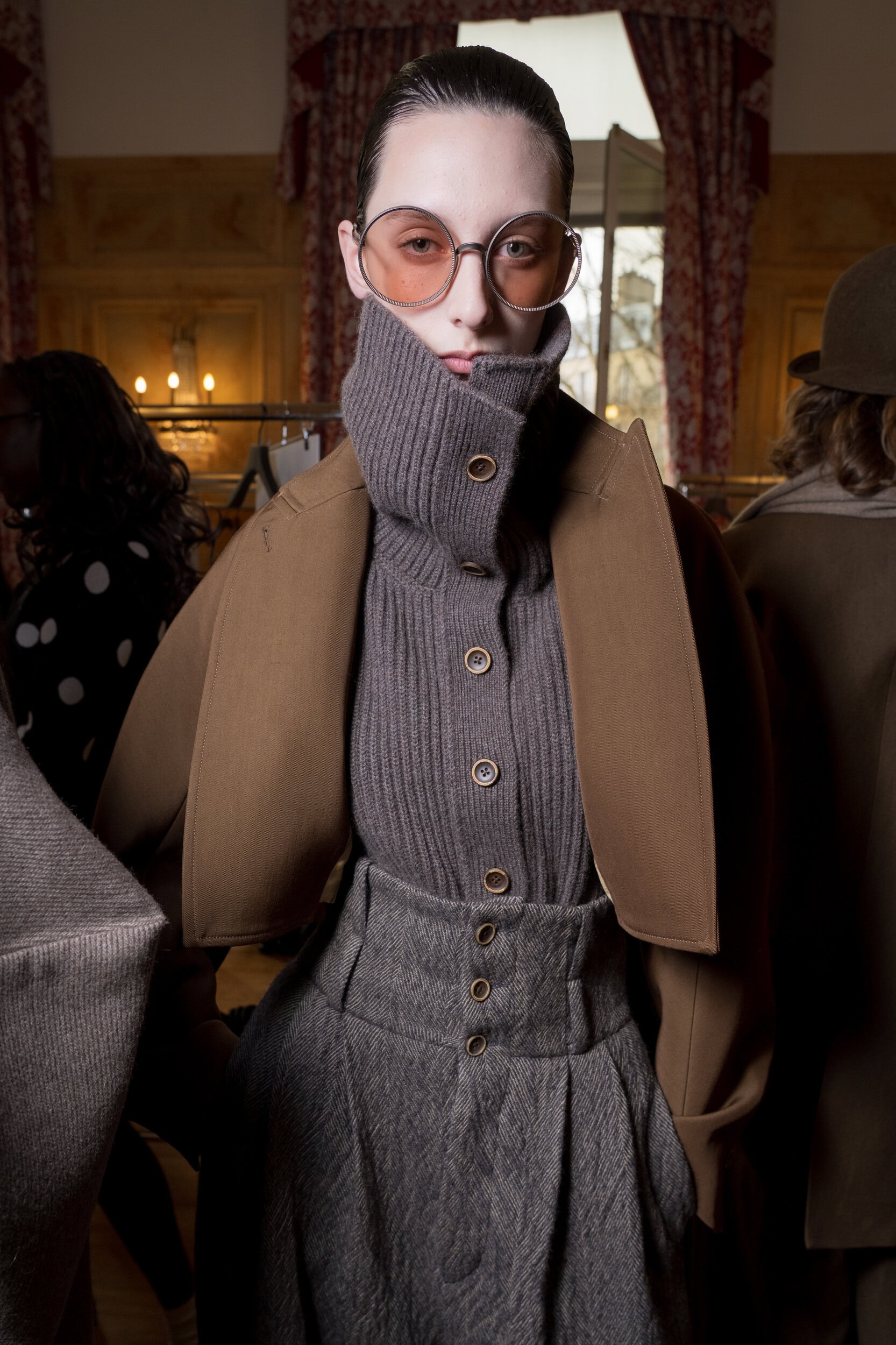 Uma Wang Fall 2026 Fashion Show Backstage