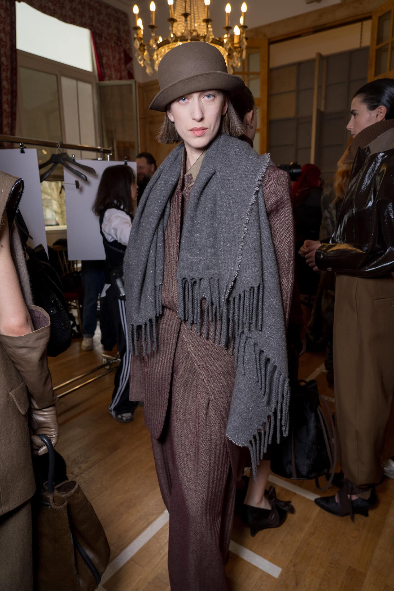 Uma Wang Fall 2026 Fashion Show Backstage